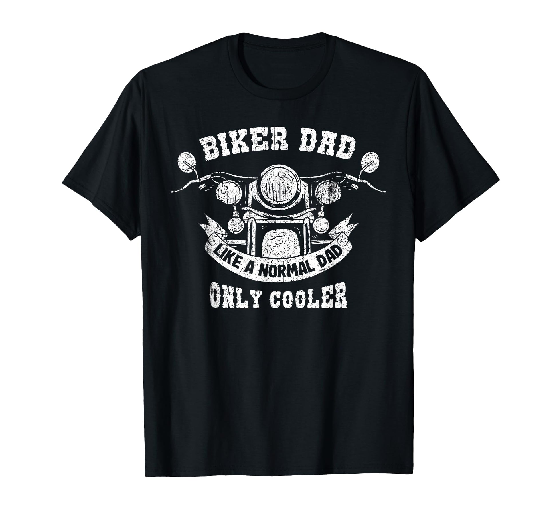 Funny Biker Dad Motorcyclist T-Shirt - Fun Novelty Design for Adults - T-Shirt, Sweatshirt, Hoodie