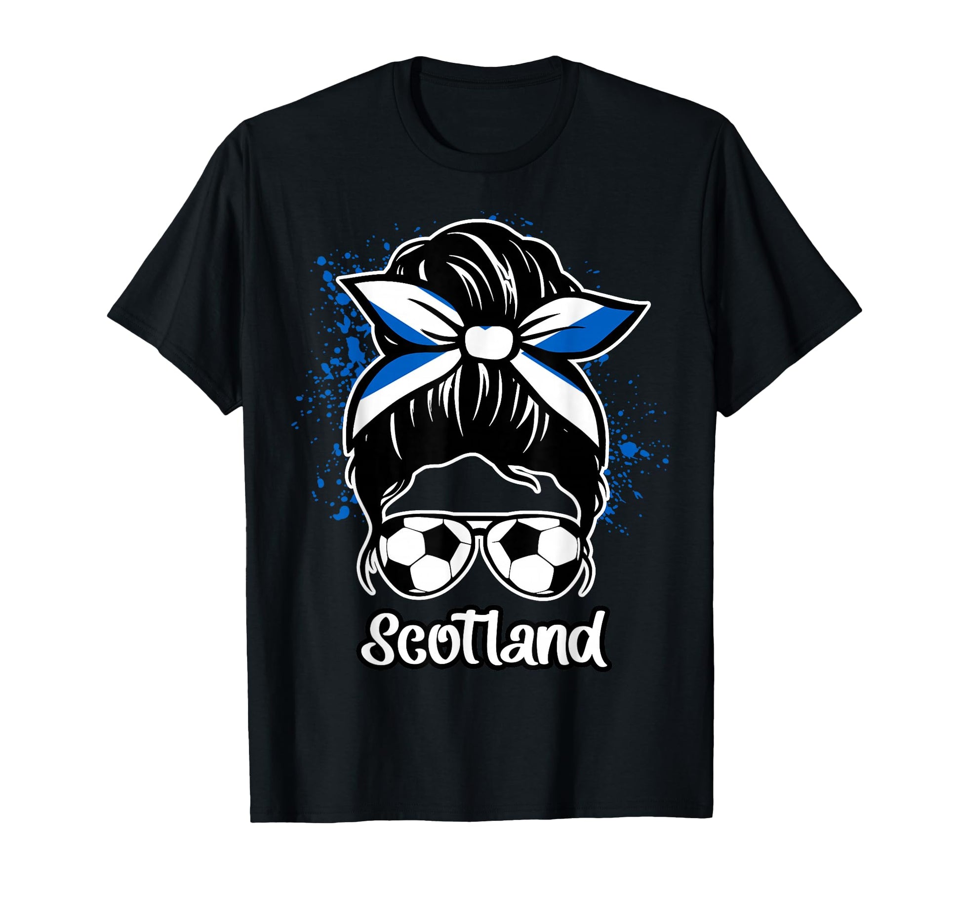 Scotland Football Game Player Soccer T-Shirt - Trendy Graphic Men Women - T-Shirt, Sweatshirt, Hoodie
