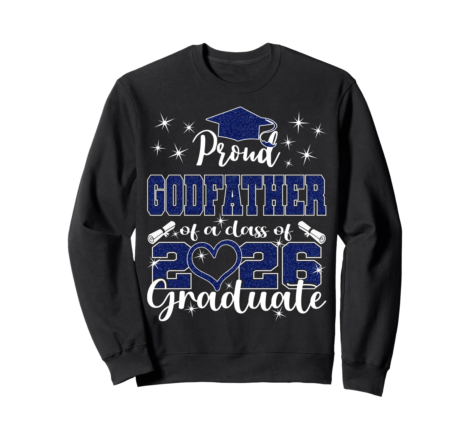 Super Proud Godfather 2026 Sweatshirt - Streetwear Style for Adults - T-Shirt, Sweatshirt, Hoodie