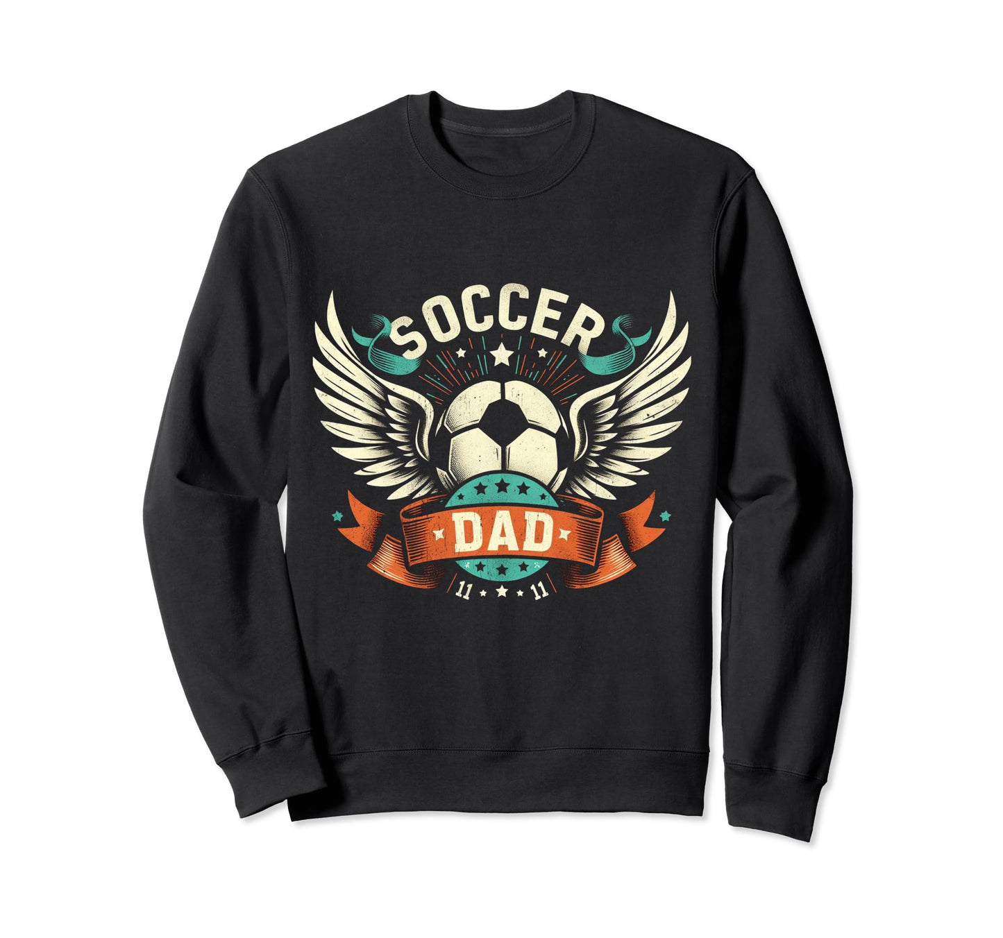 Soccer Dad Family Matching Dad Sweatshirt - Minimalist Print Men Women - T-Shirt, Sweatshirt, Hoodie