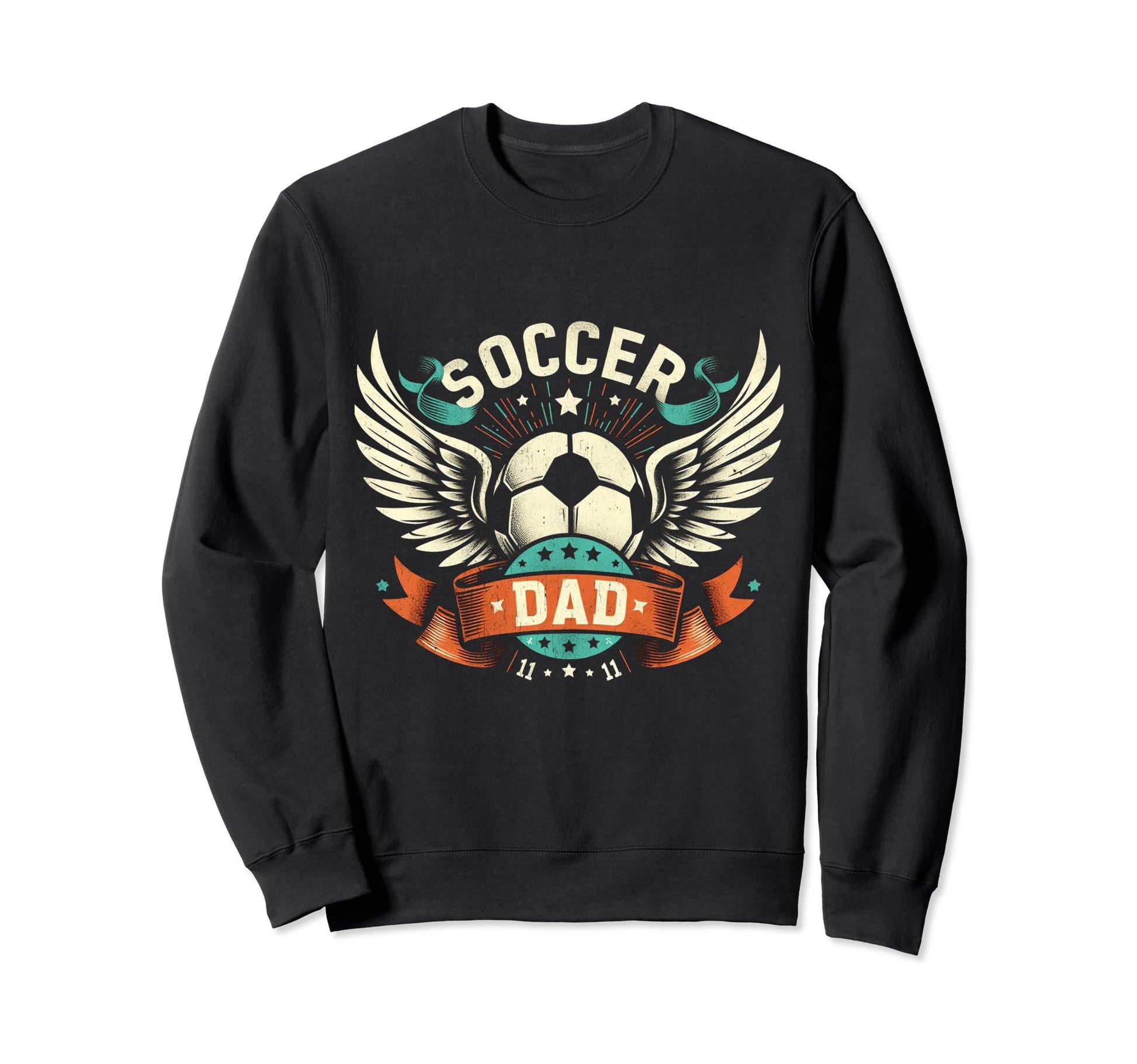 Soccer Dad Family Matching Dad Sweatshirt - Minimalist Print Men Women - T-Shirt, Sweatshirt, Hoodie