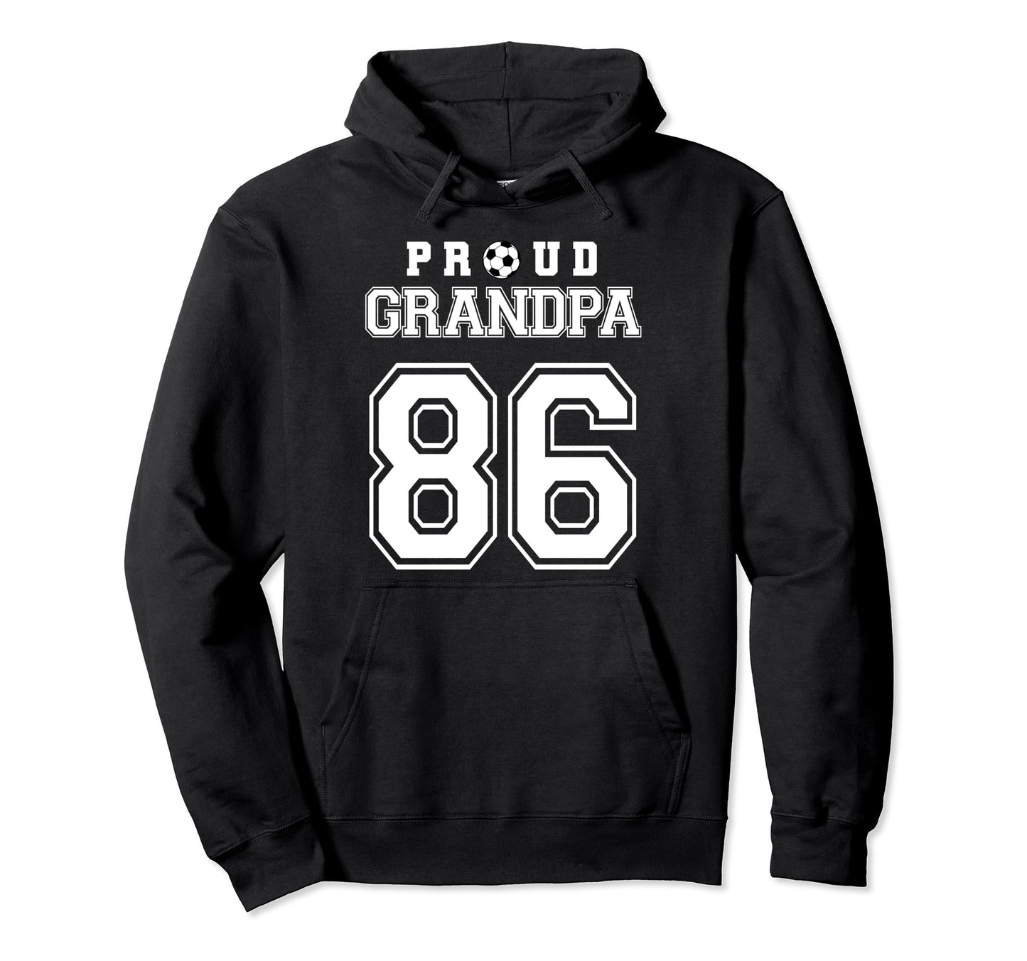Number 86 Custom Proud Soccer Futbol Hoodie - Novelty Apparel Unisex - T-Shirt, Sweatshirt, Hoodie