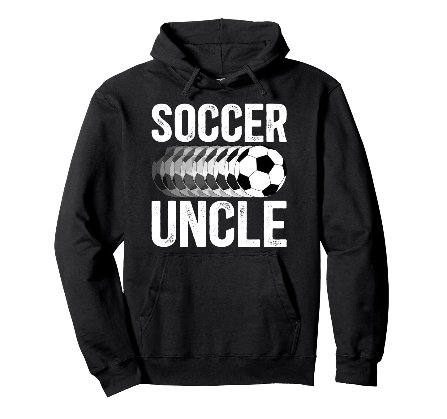 Soccer Uncle Soccer Player Uncle Proud Hoodie - Minimalist Print Men Women - T-Shirt, Sweatshirt, Hoodie