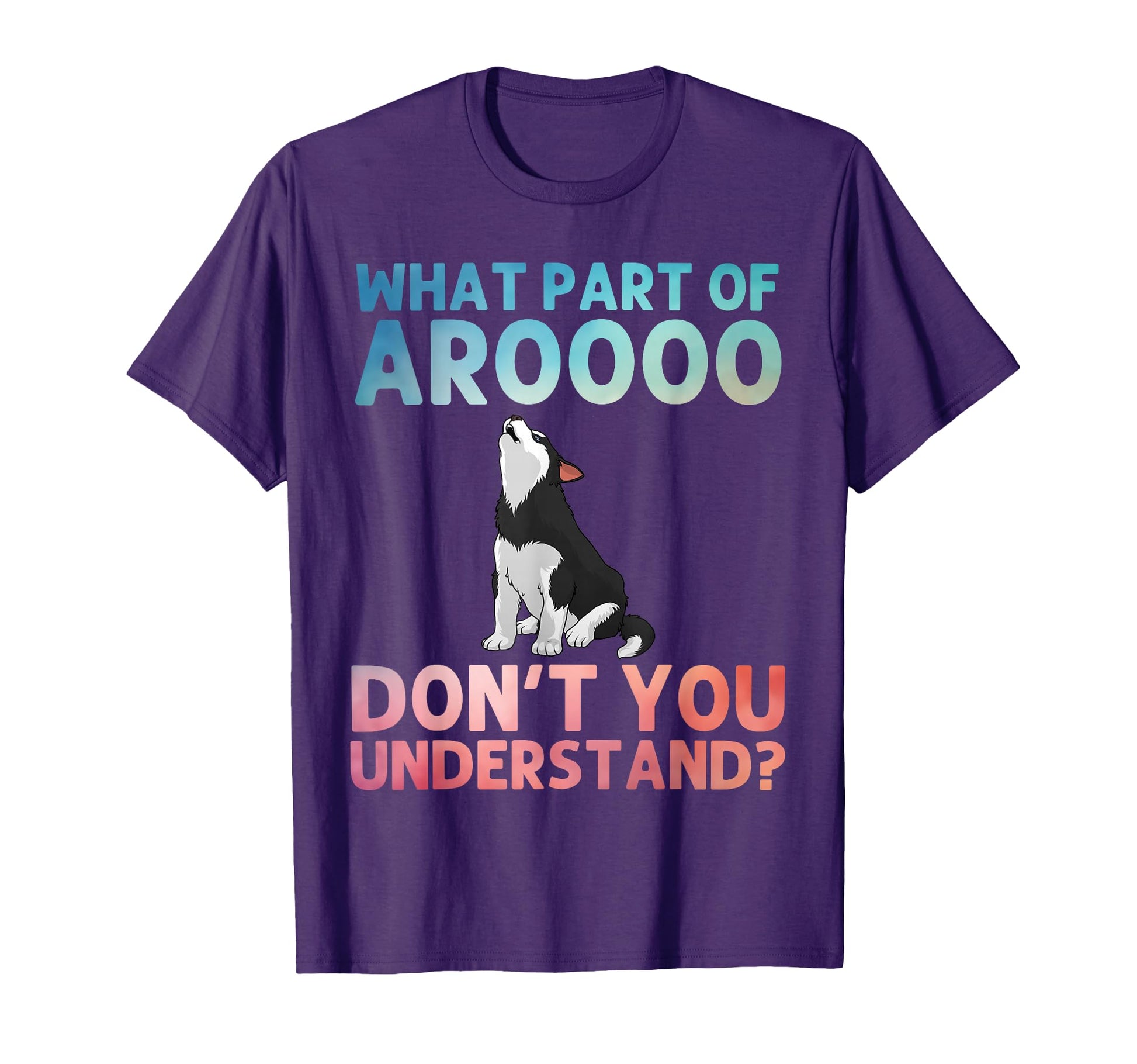 Husky Siberian Husky Dog Husky Lover T-Shirt - Aesthetic Graphic Unisex - T-Shirt, Sweatshirt, Hoodie