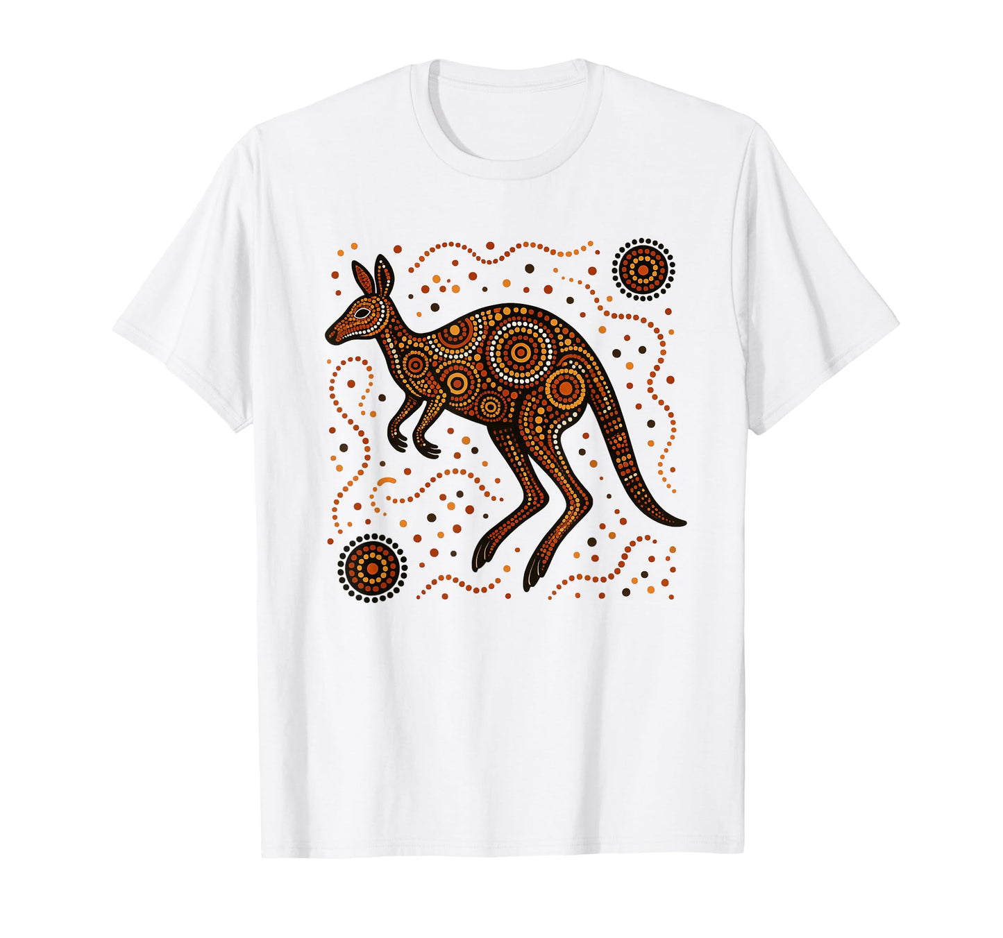 Australian Aboriginal Kangaroo T-Shirt - Streetwear Style for Adults - T-Shirt, Sweatshirt, Hoodie