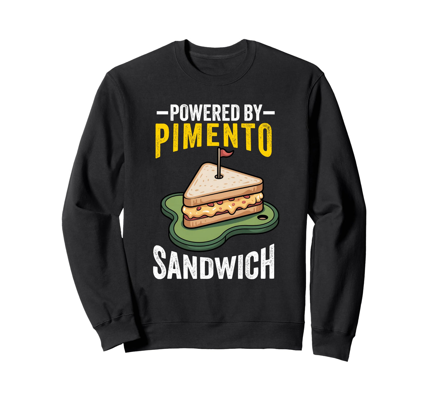 Pimento Cheese Sandwich Golf Dad Sweatshirt - Trendy Graphic Men Women - T-Shirt, Sweatshirt, Hoodie