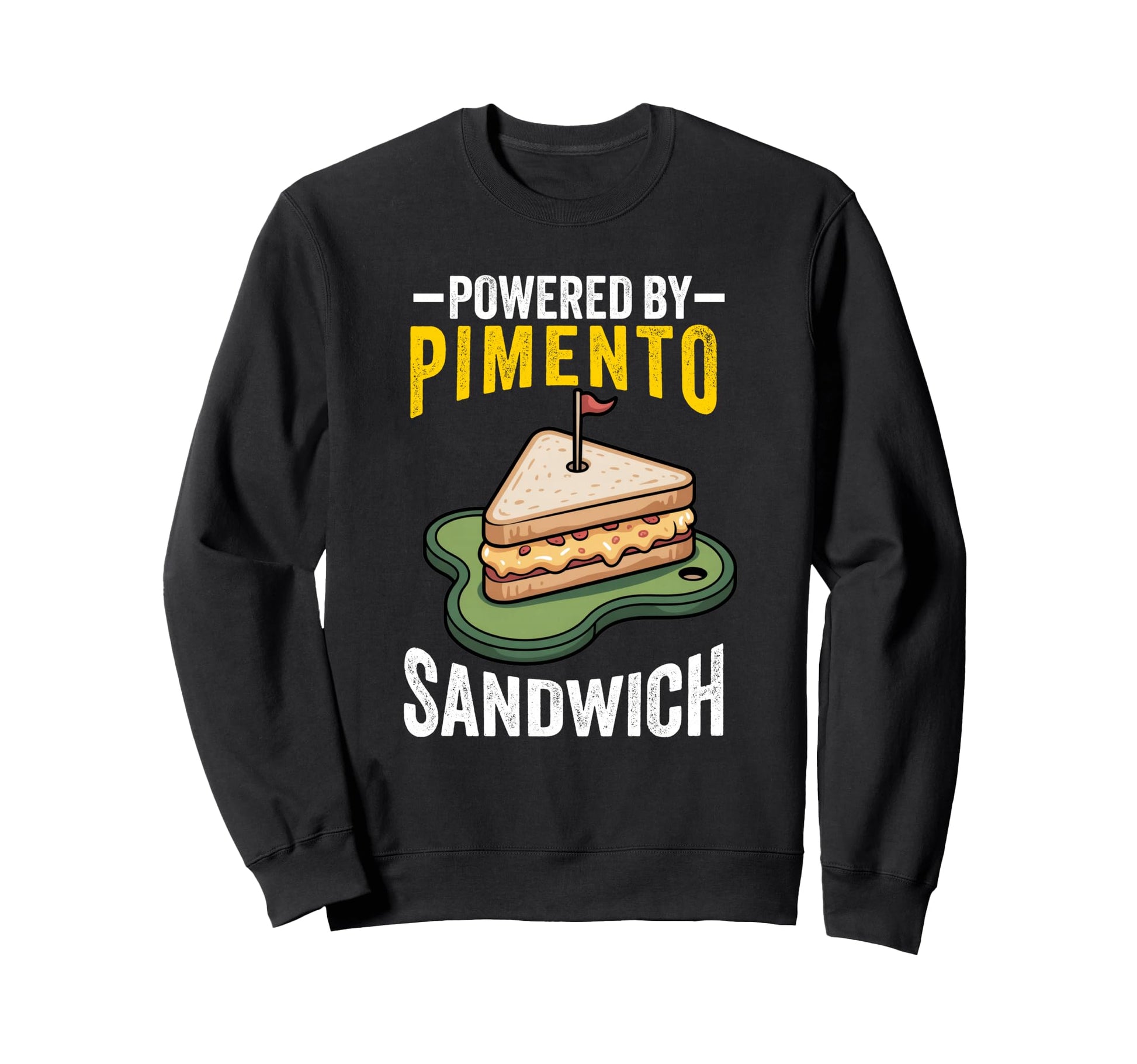 Pimento Cheese Sandwich Golf Dad Sweatshirt - Trendy Graphic Men Women - T-Shirt, Sweatshirt, Hoodie
