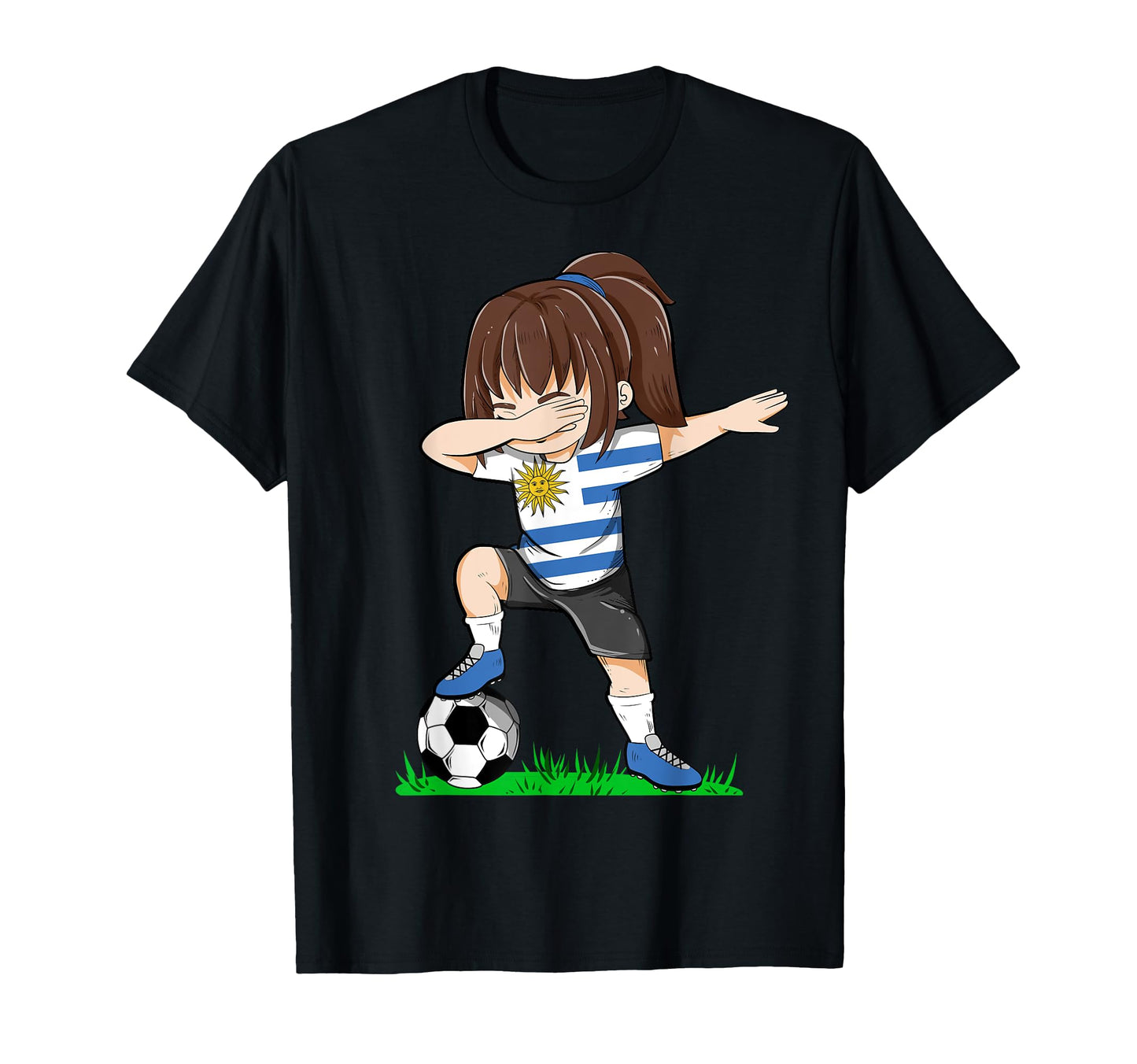 Soccer Uruguay Jersey Uruguay Flag T-Shirt - Aesthetic Graphic for Adults - T-Shirt, Sweatshirt, Hoodie