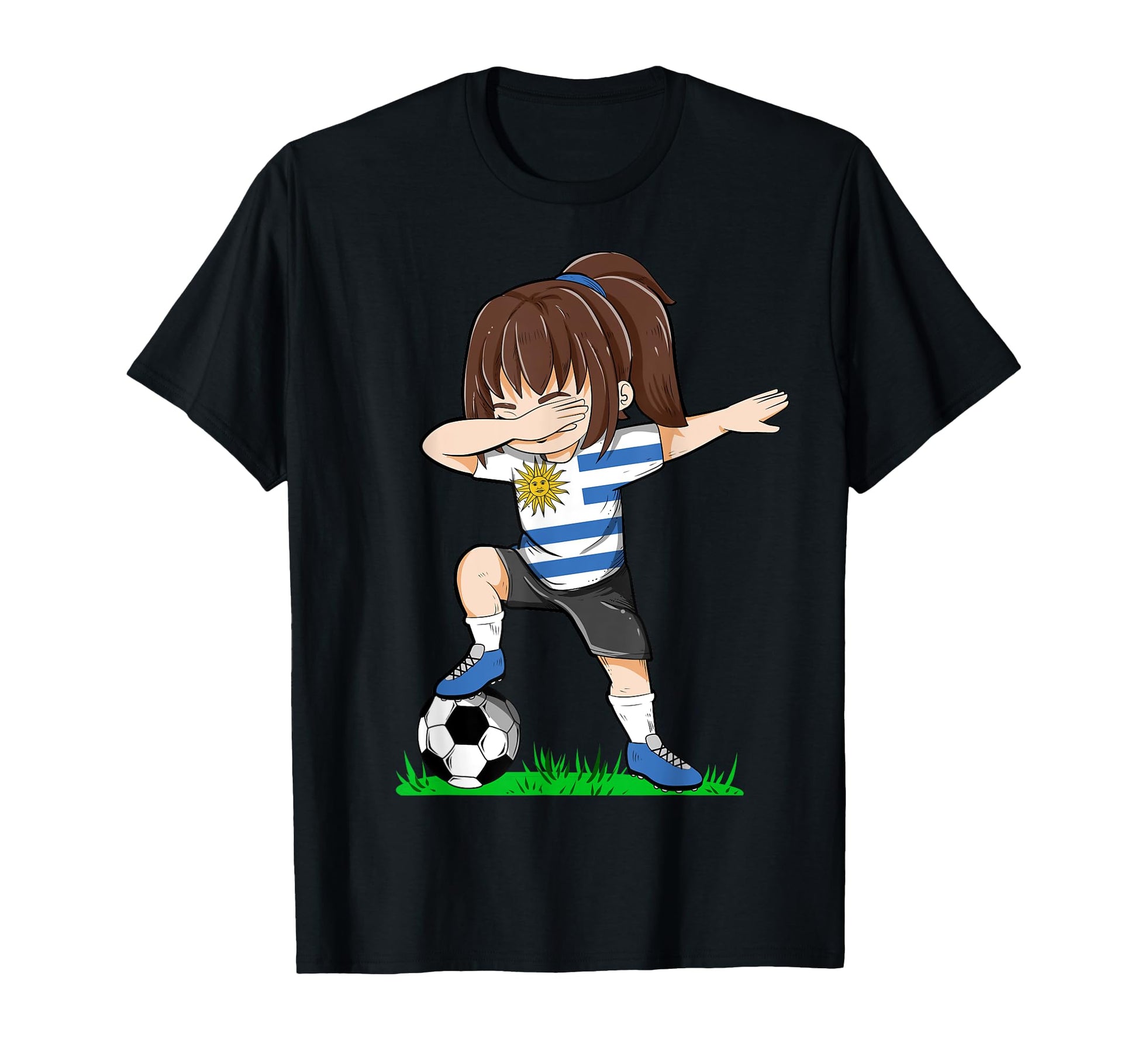 Soccer Uruguay Jersey Uruguay Flag T-Shirt - Aesthetic Graphic for Adults - T-Shirt, Sweatshirt, Hoodie
