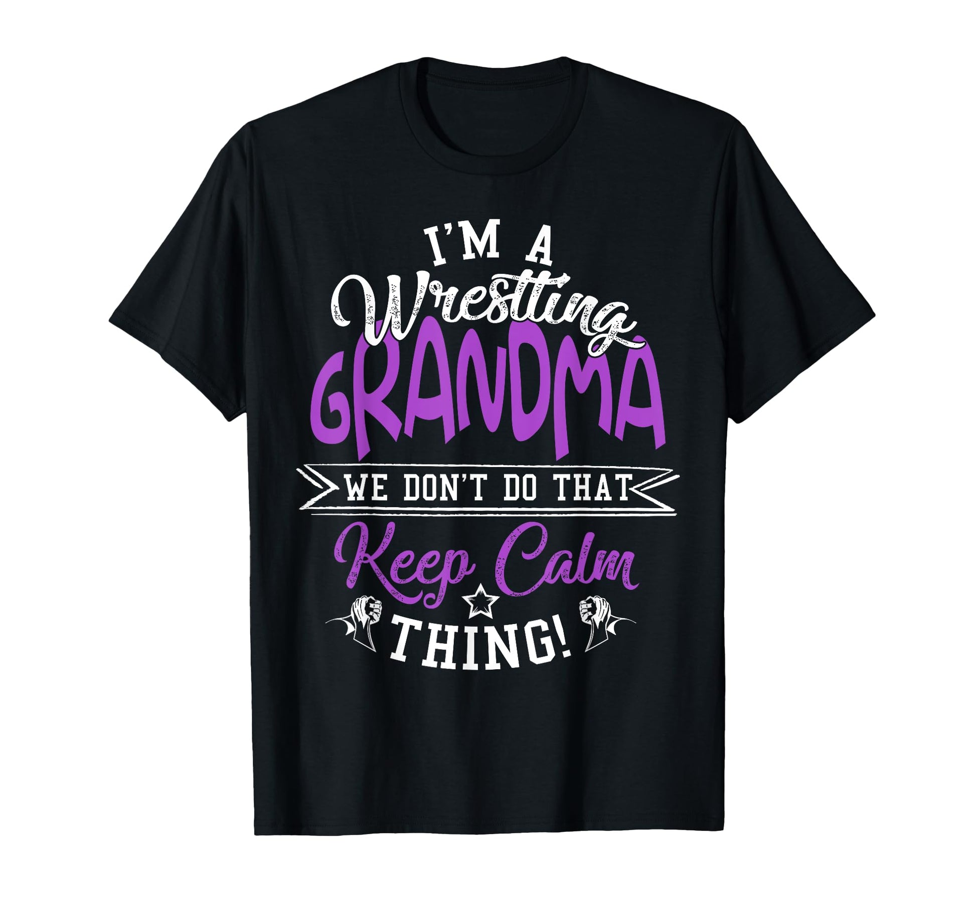 Womens Im Wrestling Grandma Wrestling T-Shirt - Aesthetic Graphic Unisex - T-Shirt, Sweatshirt, Hoodie