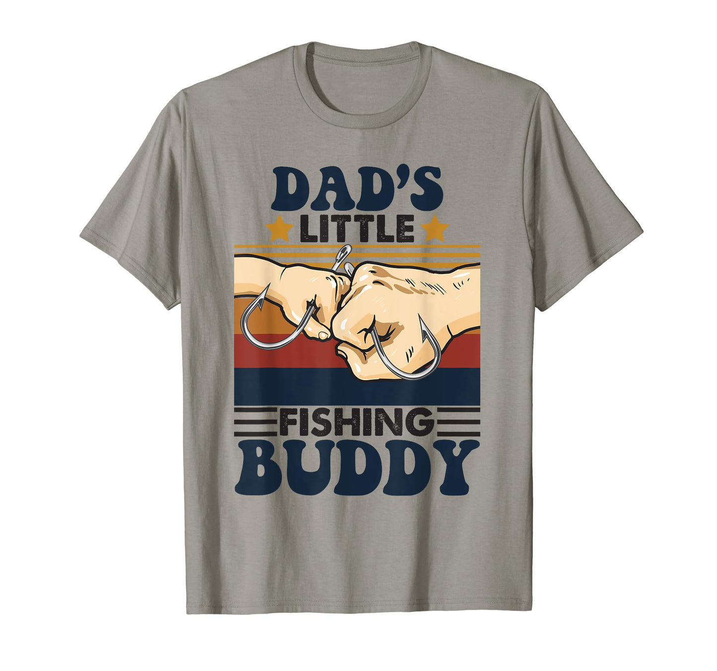 Dads Little Fishing Buddy Funny T-Shirt - Casual Everyday Wear for Adults - T-Shirt, Sweatshirt, Hoodie