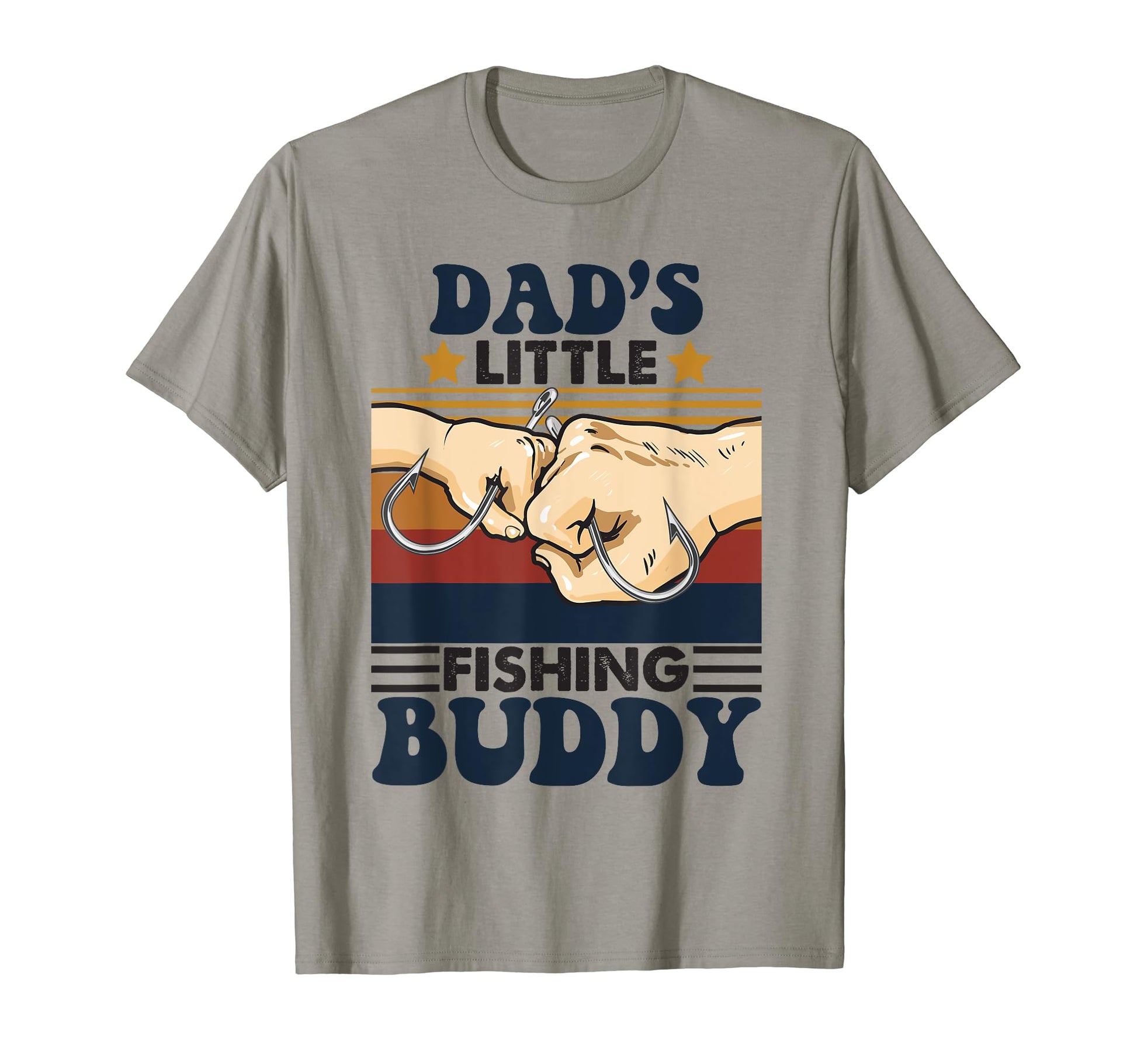 Dads Little Fishing Buddy Funny T-Shirt - Casual Everyday Wear for Adults - T-Shirt, Sweatshirt, Hoodie