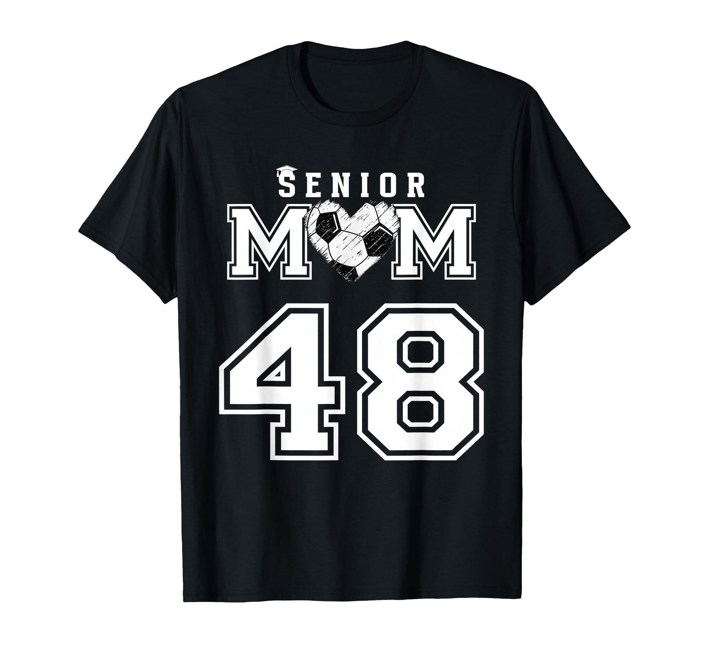 Proud Senior Soccer Mom Custom T-Shirt - Casual Everyday Wear Men Women - T-Shirt, Sweatshirt, Hoodie