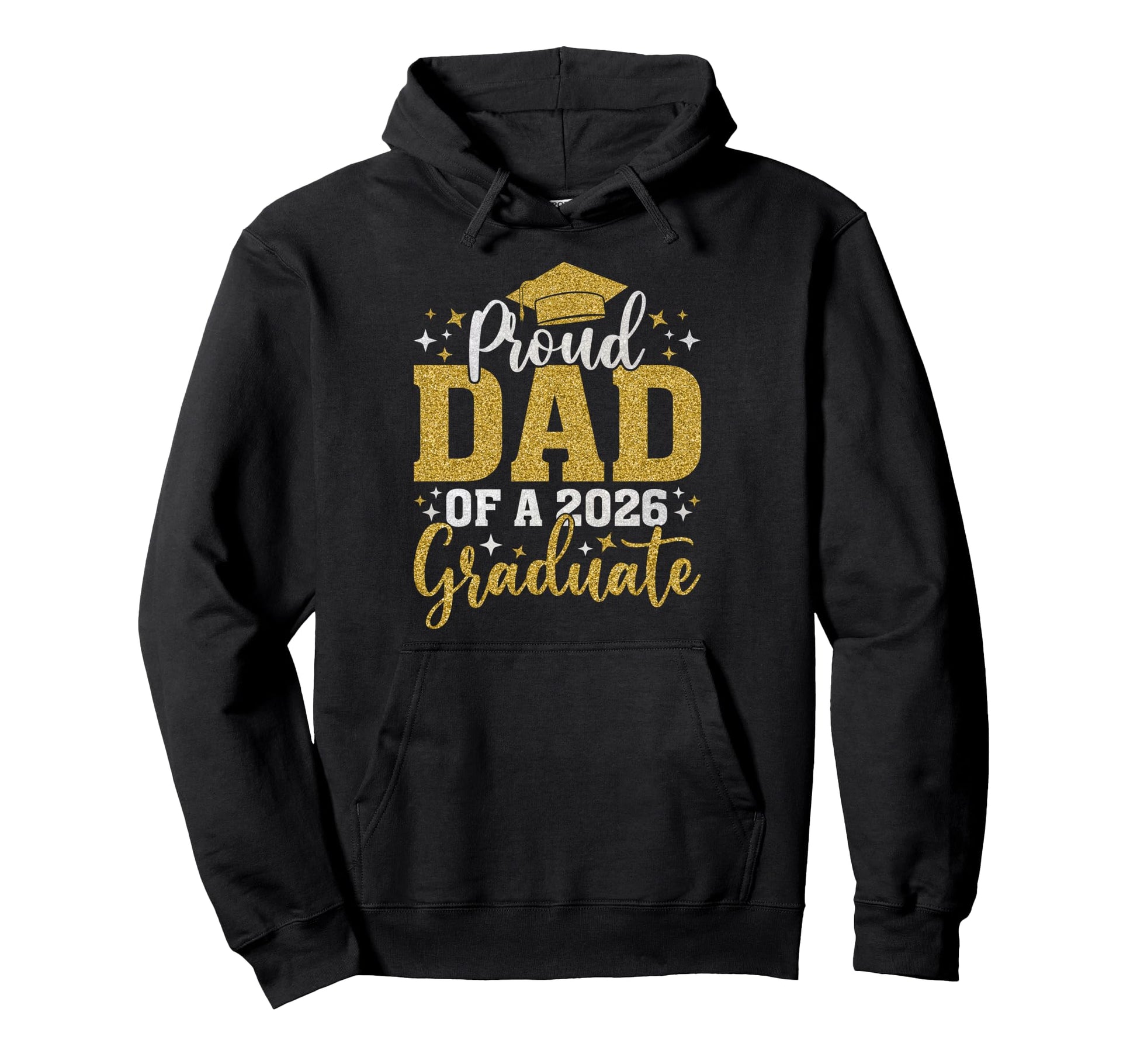 Dad Senior 2026 Proud Dad Class 2026 Hoodie - Graphic Print Men Women - T-Shirt, Sweatshirt, Hoodie