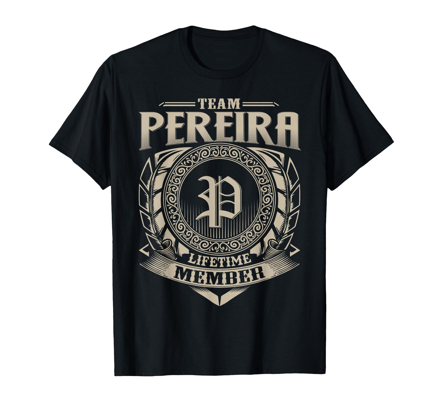 Team Pereira Lifetime Member Surname T-Shirt - Unique Graphic for Adults - T-Shirt, Sweatshirt, Hoodie