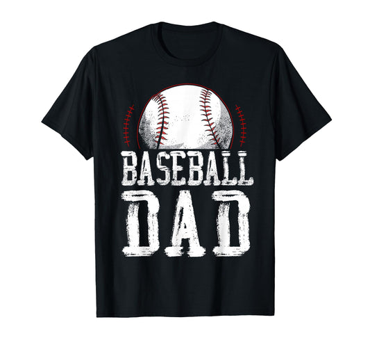Baseball Fan Dad Father Baseball T-Shirt - Fun Novelty Design for Adults - T-Shirt, Sweatshirt, Hoodie