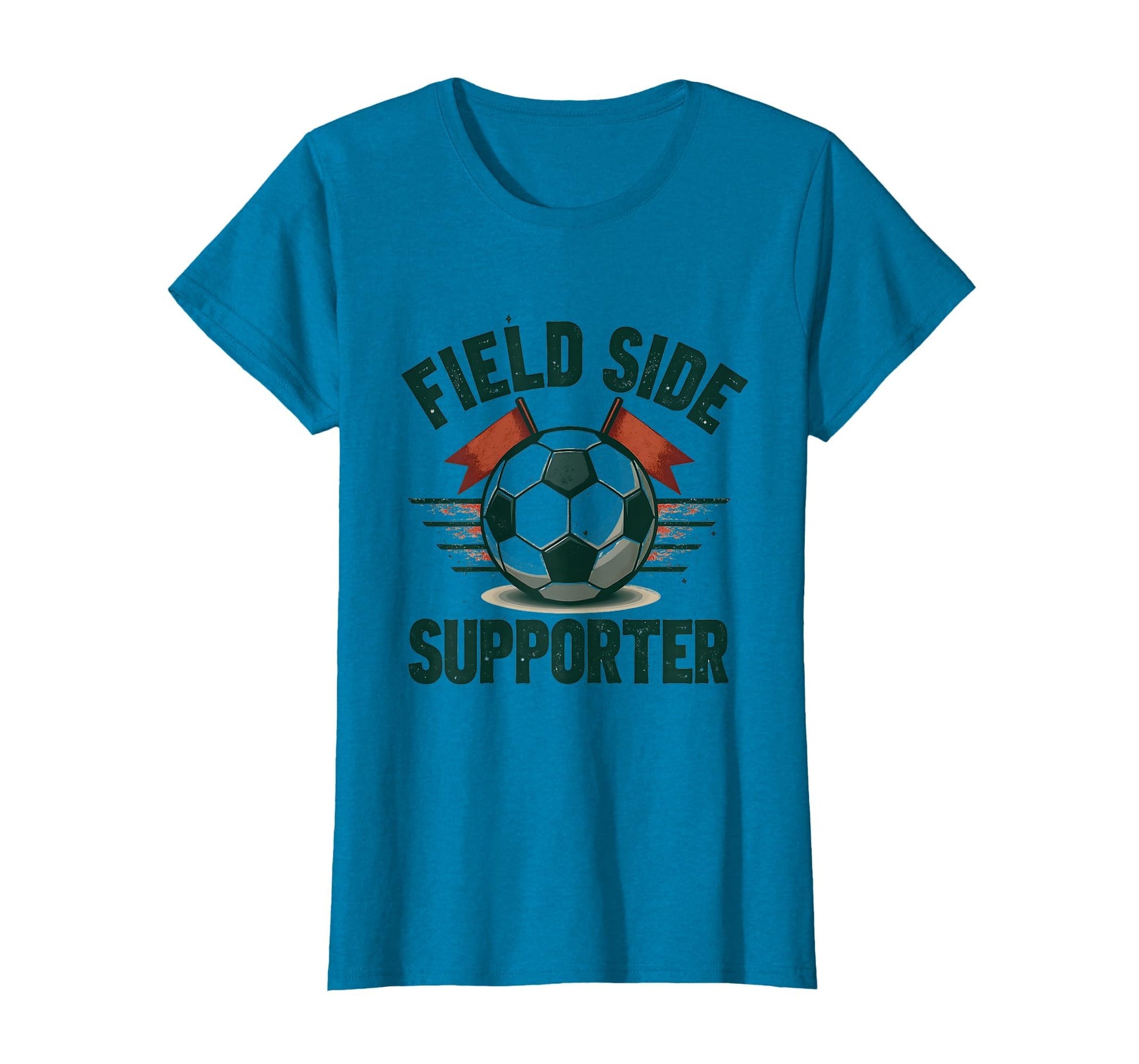 Field Side Supporter Soccer Mom T-Shirt - Trendy Graphic Unisex - T-Shirt, Sweatshirt, Hoodie