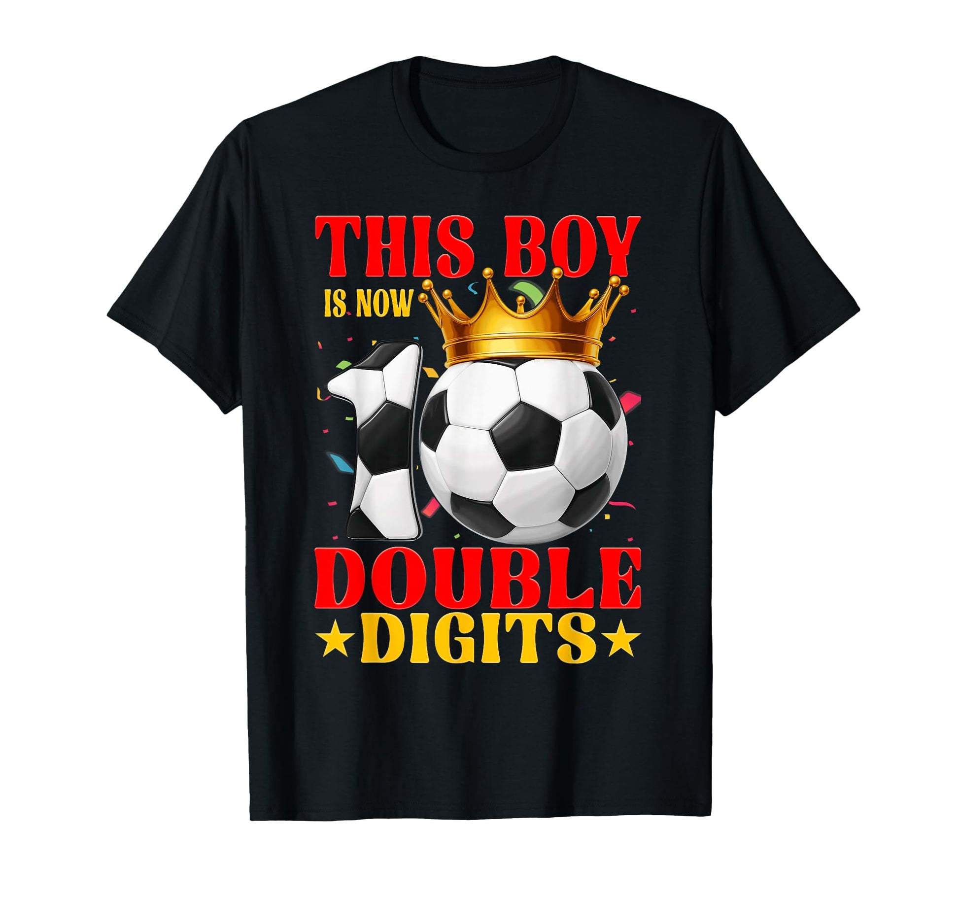 This Now 10 Double Digits Soccer 10 T-Shirt - Minimalist Print Unisex - T-Shirt, Sweatshirt, Hoodie