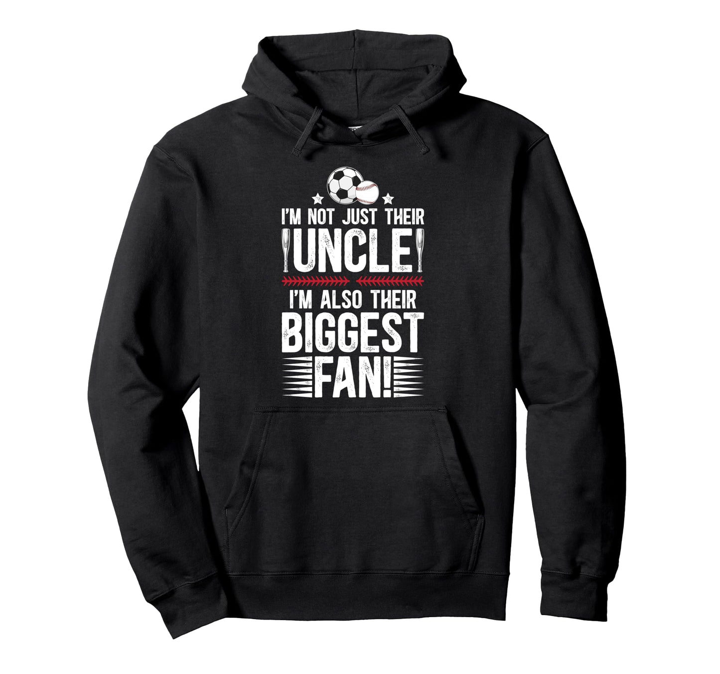 Their Biggest Fan Baseball Soccer Hoodie - Custom Art Print for Adults - T-Shirt, Sweatshirt, Hoodie