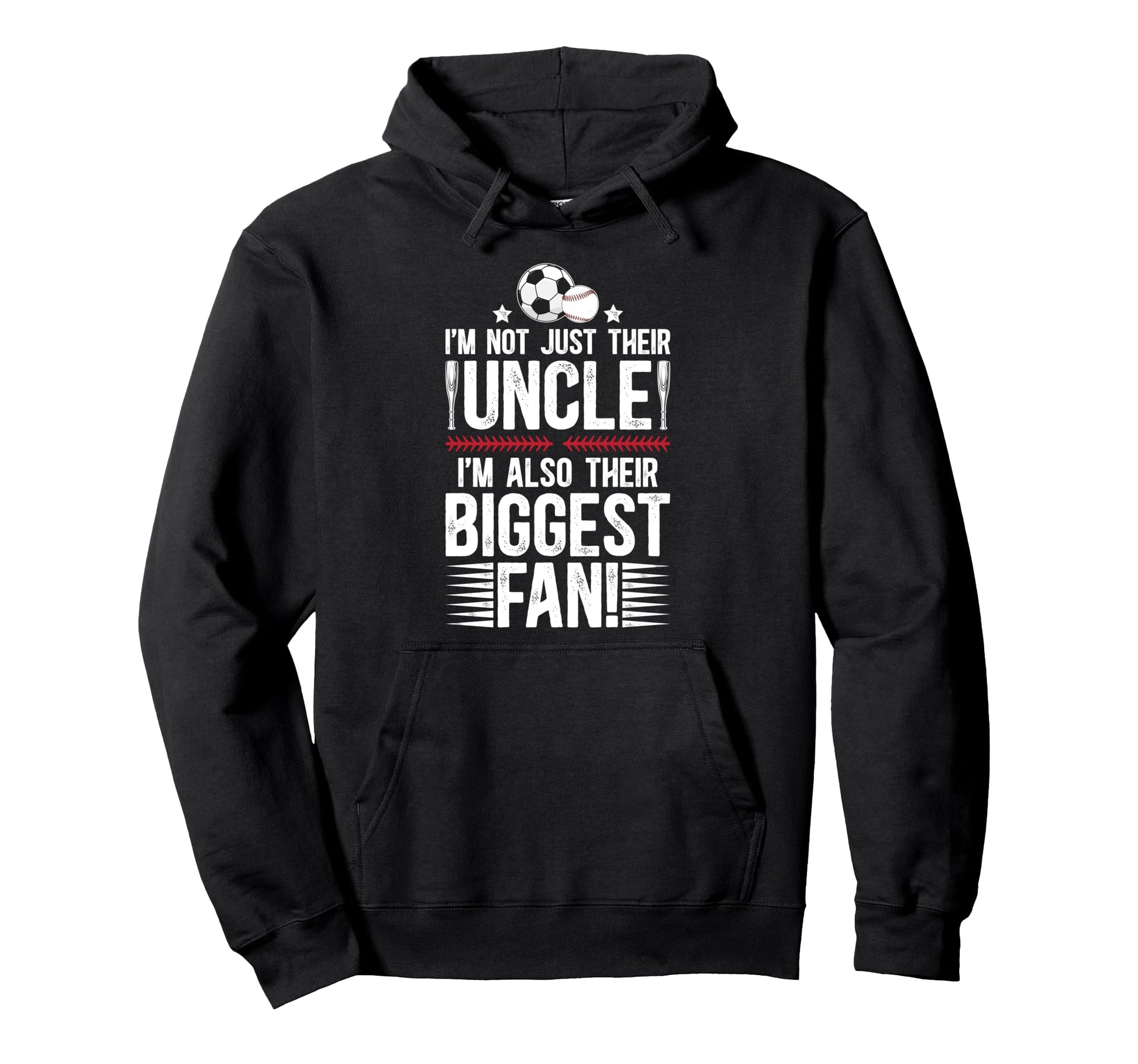 Their Biggest Fan Baseball Soccer Hoodie - Custom Art Print for Adults - T-Shirt, Sweatshirt, Hoodie