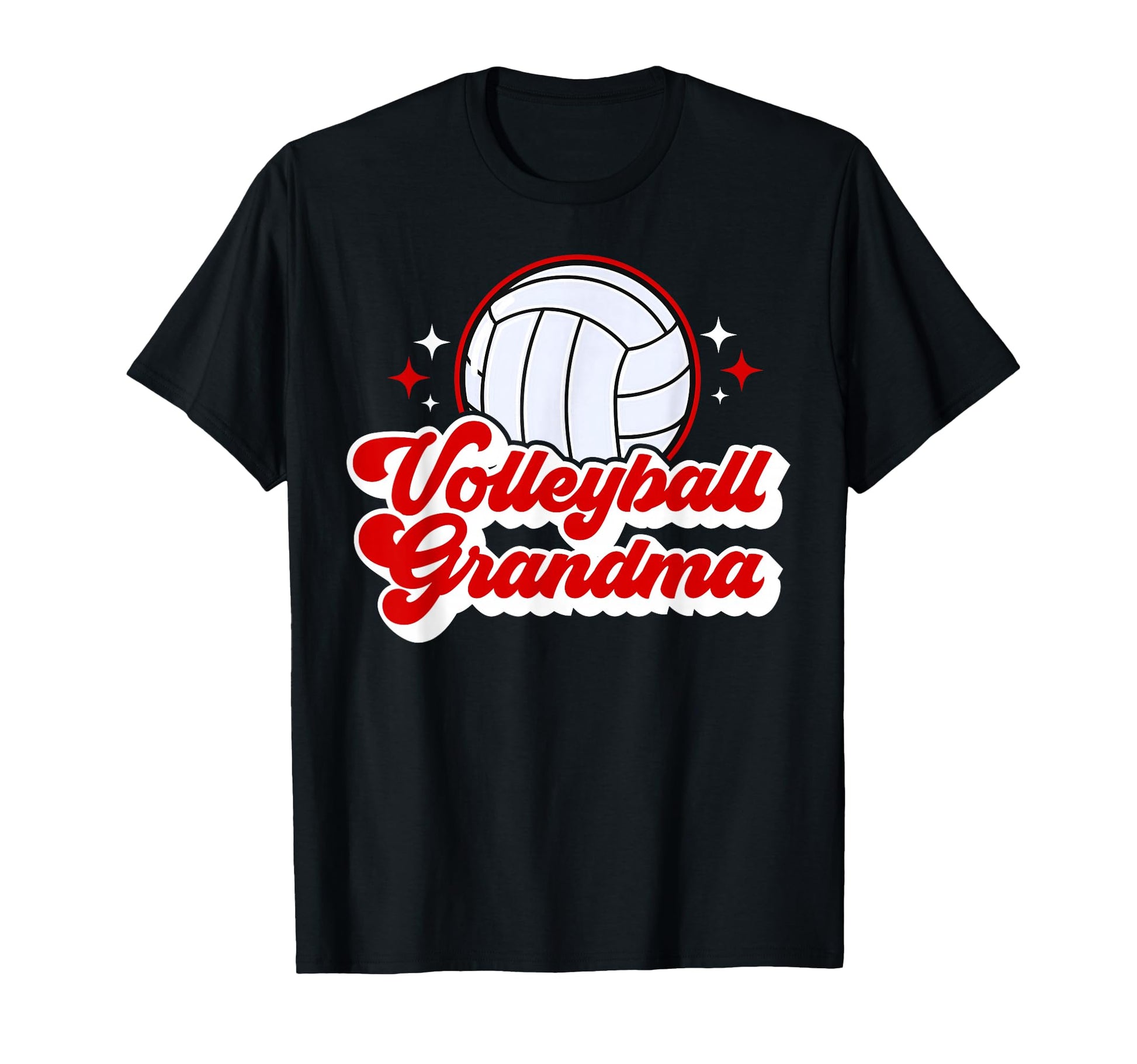 Volleyball Grandma Volleyball Player T-Shirt - Trendy Graphic for Adults - T-Shirt, Sweatshirt, Hoodie
