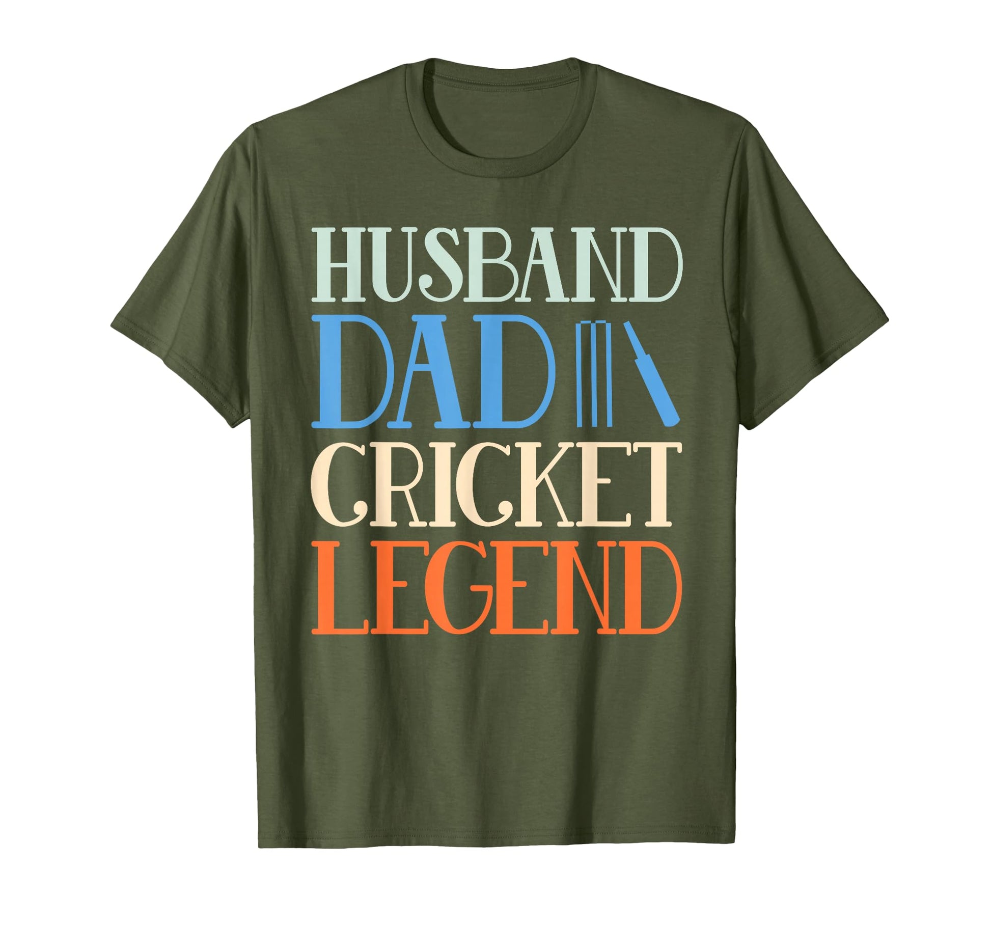 Husband Dad Cricket Legend Funny T-Shirt - Fun Novelty Design for Adults - T-Shirt, Sweatshirt, Hoodie