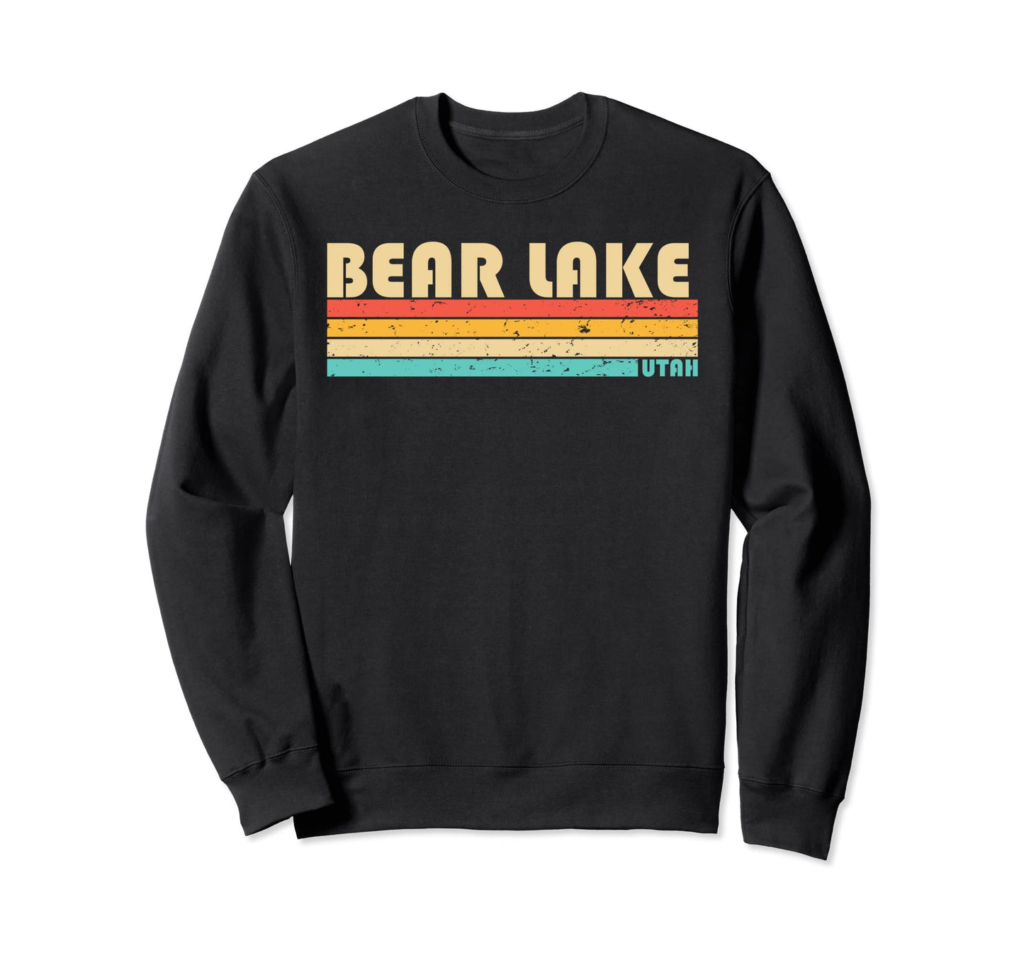 Bear Lake Utah Funny Fishing Camping Sweatshirt - Graphic Print Men Women - T-Shirt, Sweatshirt, Hoodie