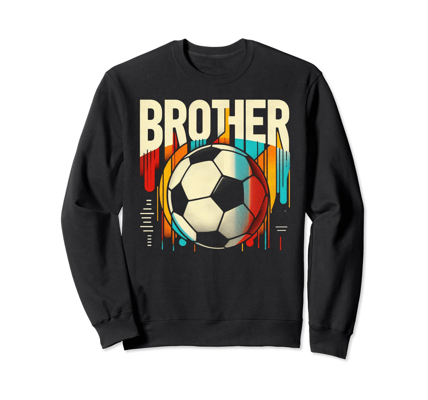 Soccer Brother Family Matching Sweatshirt - Minimalist Print for Adults - T-Shirt, Sweatshirt, Hoodie