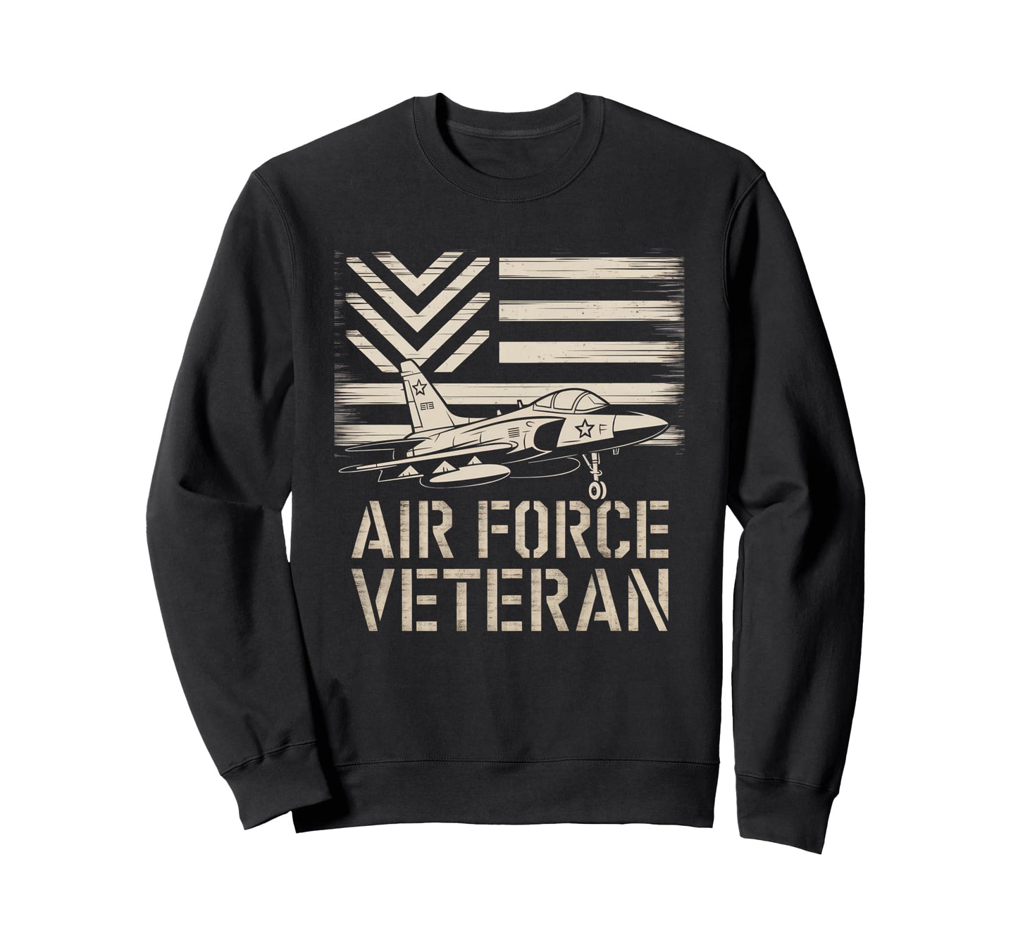 Air Force Veteran Us American Sweatshirt - Casual Everyday Wear Men Women - T-Shirt, Sweatshirt, Hoodie