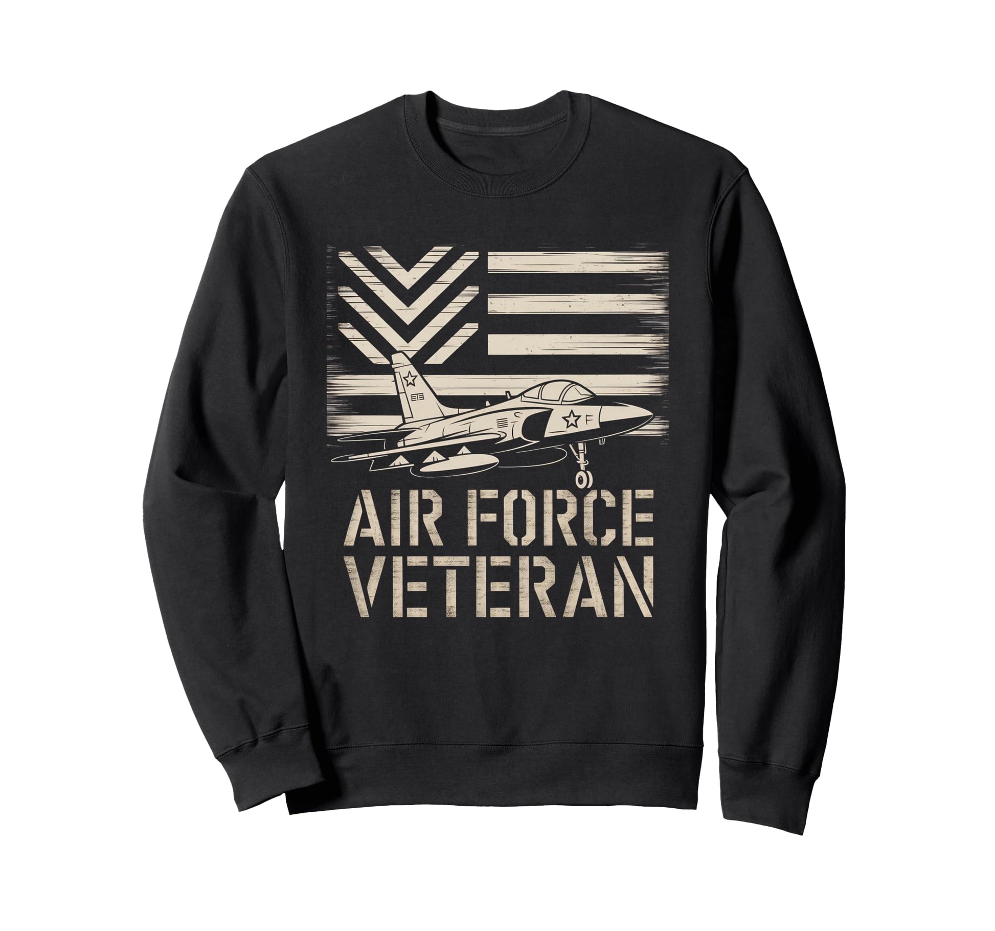 Air Force Veteran Us American Sweatshirt - Casual Everyday Wear Men Women - T-Shirt, Sweatshirt, Hoodie