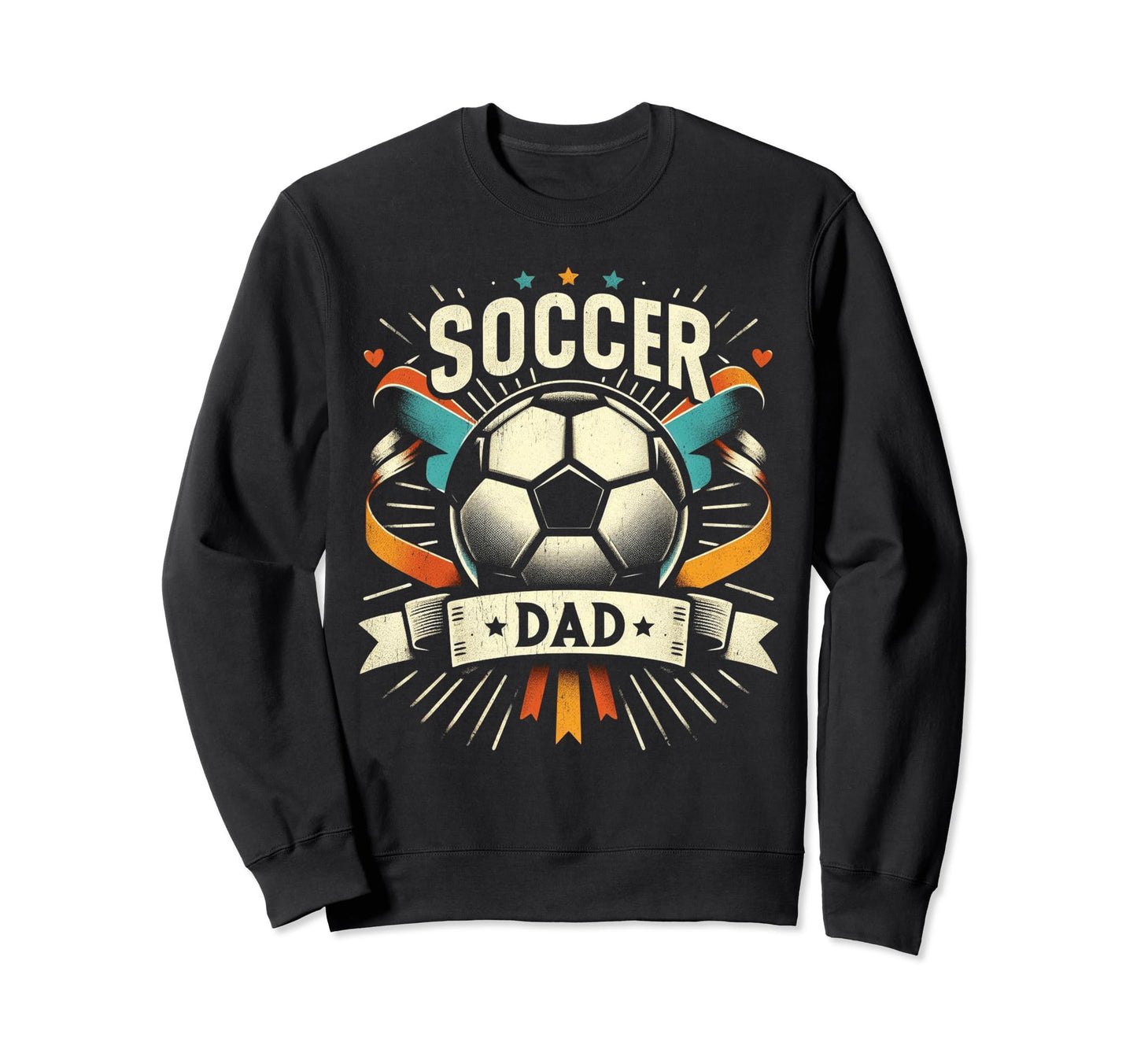 Soccer Dad Family Matching Dad Fathers Sweatshirt - Unique Graphic Unisex - T-Shirt, Sweatshirt, Hoodie