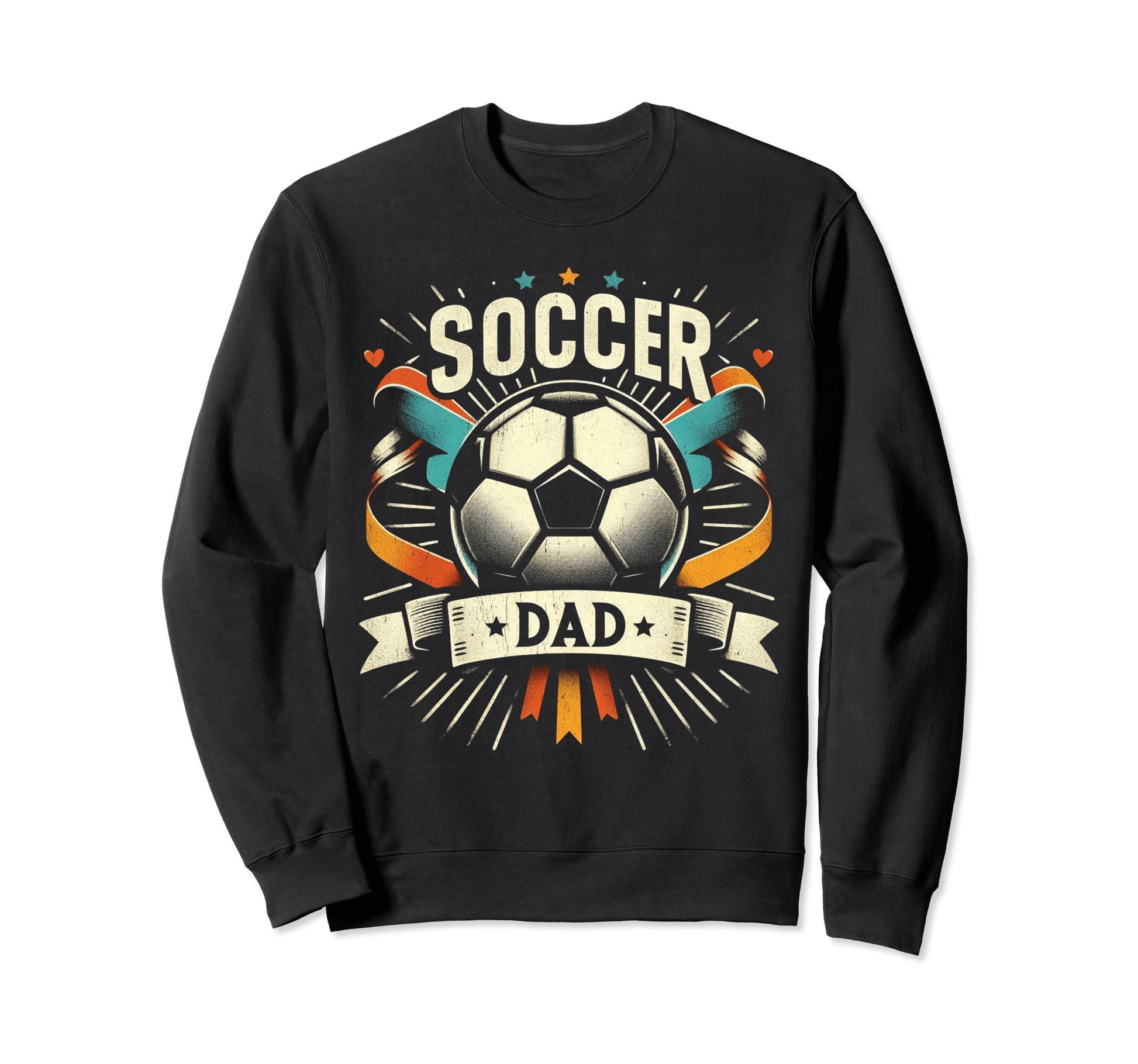Soccer Dad Family Matching Dad Fathers Sweatshirt - Unique Graphic Unisex - T-Shirt, Sweatshirt, Hoodie
