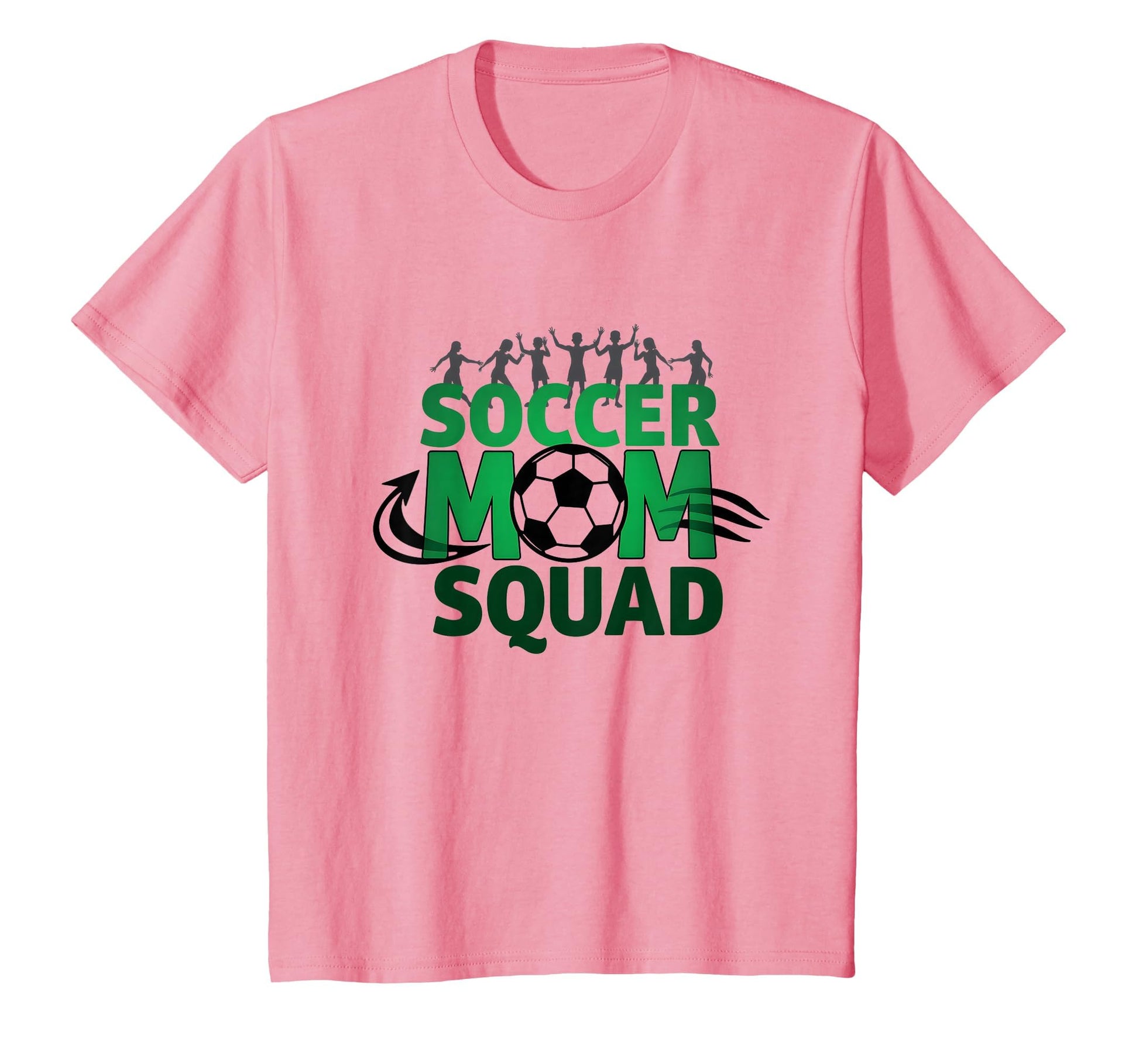 Soccer Moms Squad Team Spirit Soccer T-Shirt - Graphic Print for Adults - T-Shirt, Sweatshirt, Hoodie