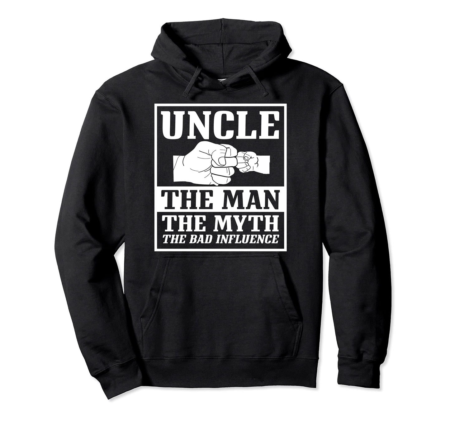 Uncle Myth Bad Influence Hoodie - Aesthetic Graphic Unisex - T-Shirt, Sweatshirt, Hoodie
