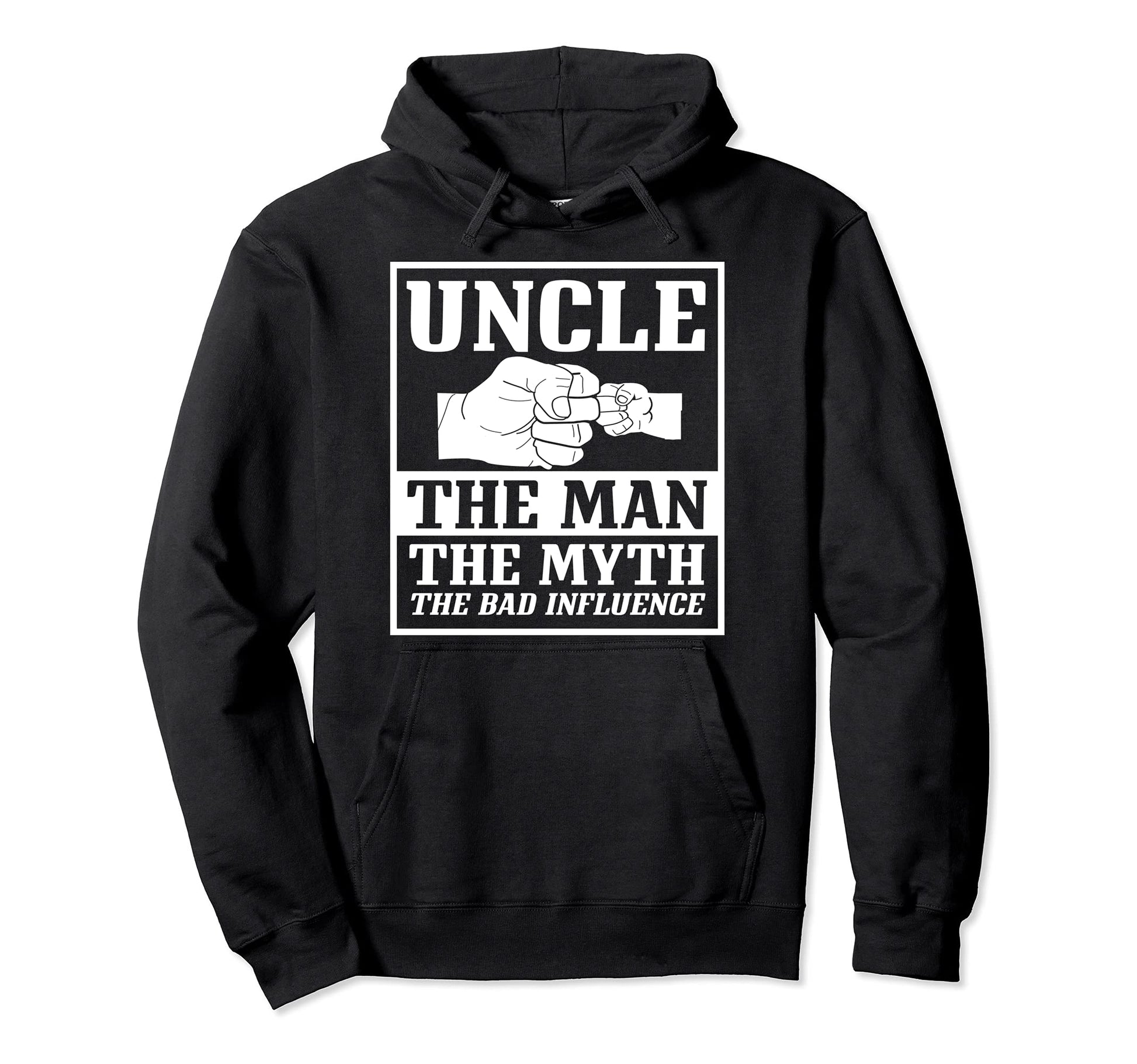 Uncle Myth Bad Influence Hoodie - Aesthetic Graphic Unisex - T-Shirt, Sweatshirt, Hoodie
