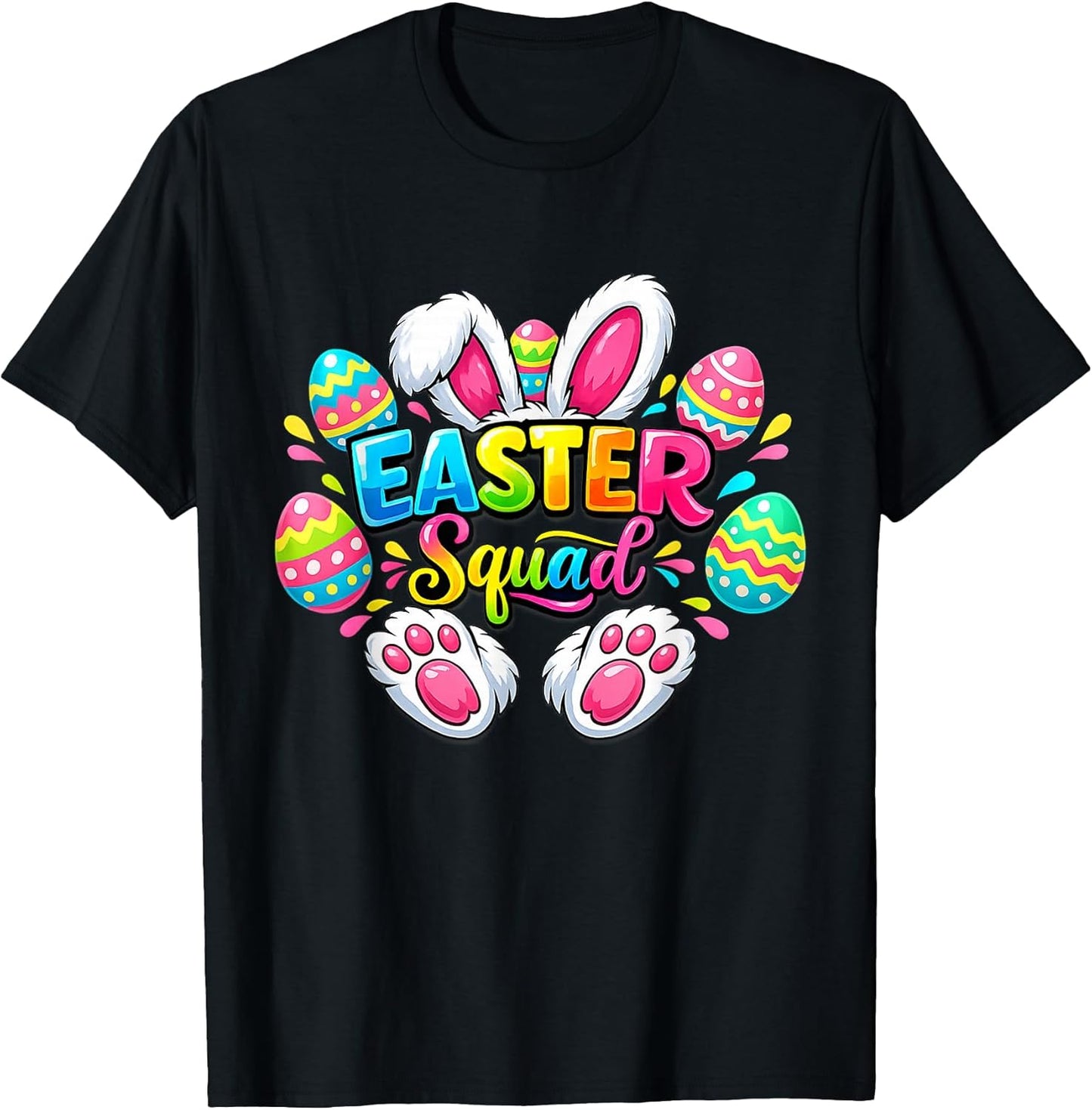 Easter Squad Family Matching Easter Eggs Men Women Kids T-Shirt Unisex T-shirt, Sweatshirt, Hoodie, Long Sleeve Tee - T-Shirt, Sweatshirt, Hoodie