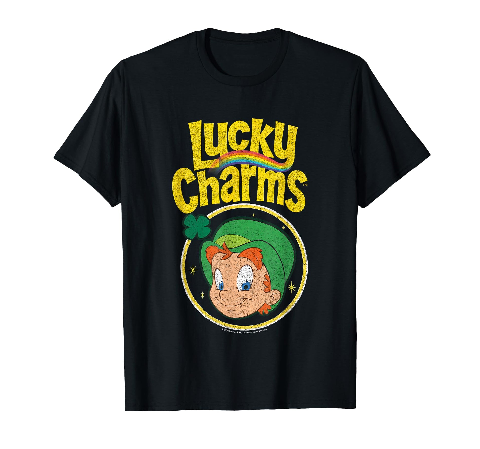 Lucky Charms Cereal Icon T-Shirt - Minimalist Print Unisex - T-Shirt, Sweatshirt, Hoodie