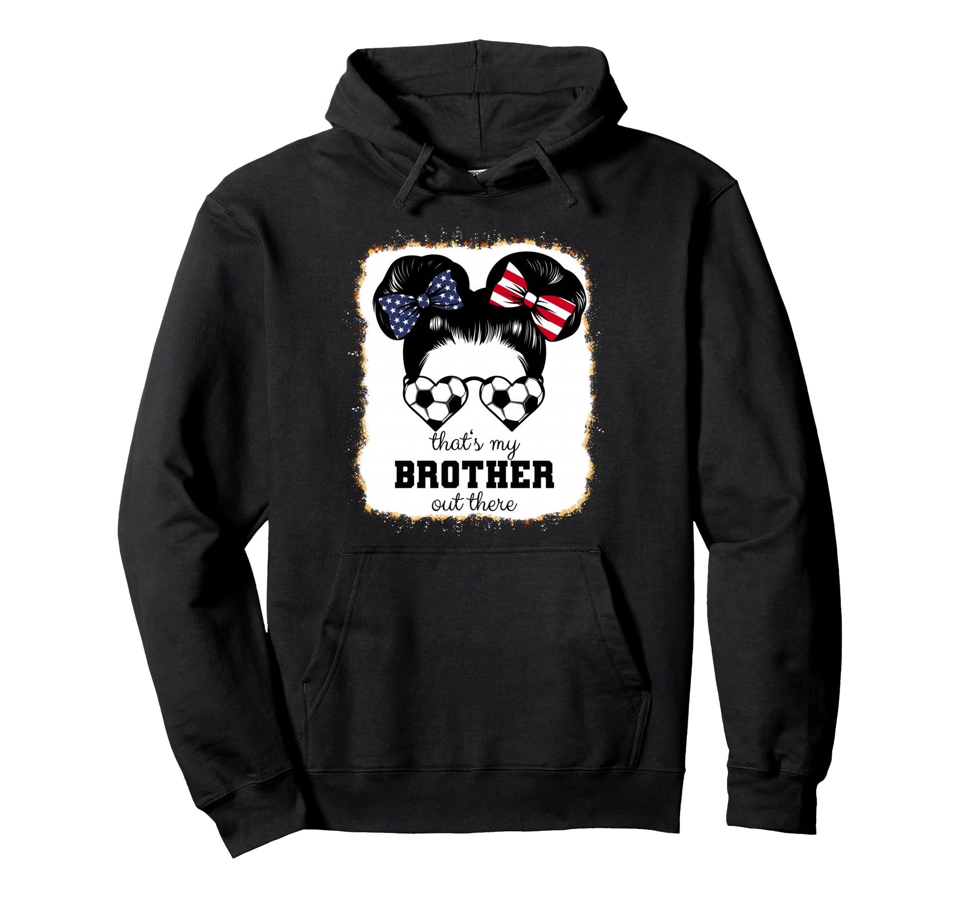 Soccer Sister Bleach Leopard Thats My Hoodie - Graphic Print Unisex - T-Shirt, Sweatshirt, Hoodie