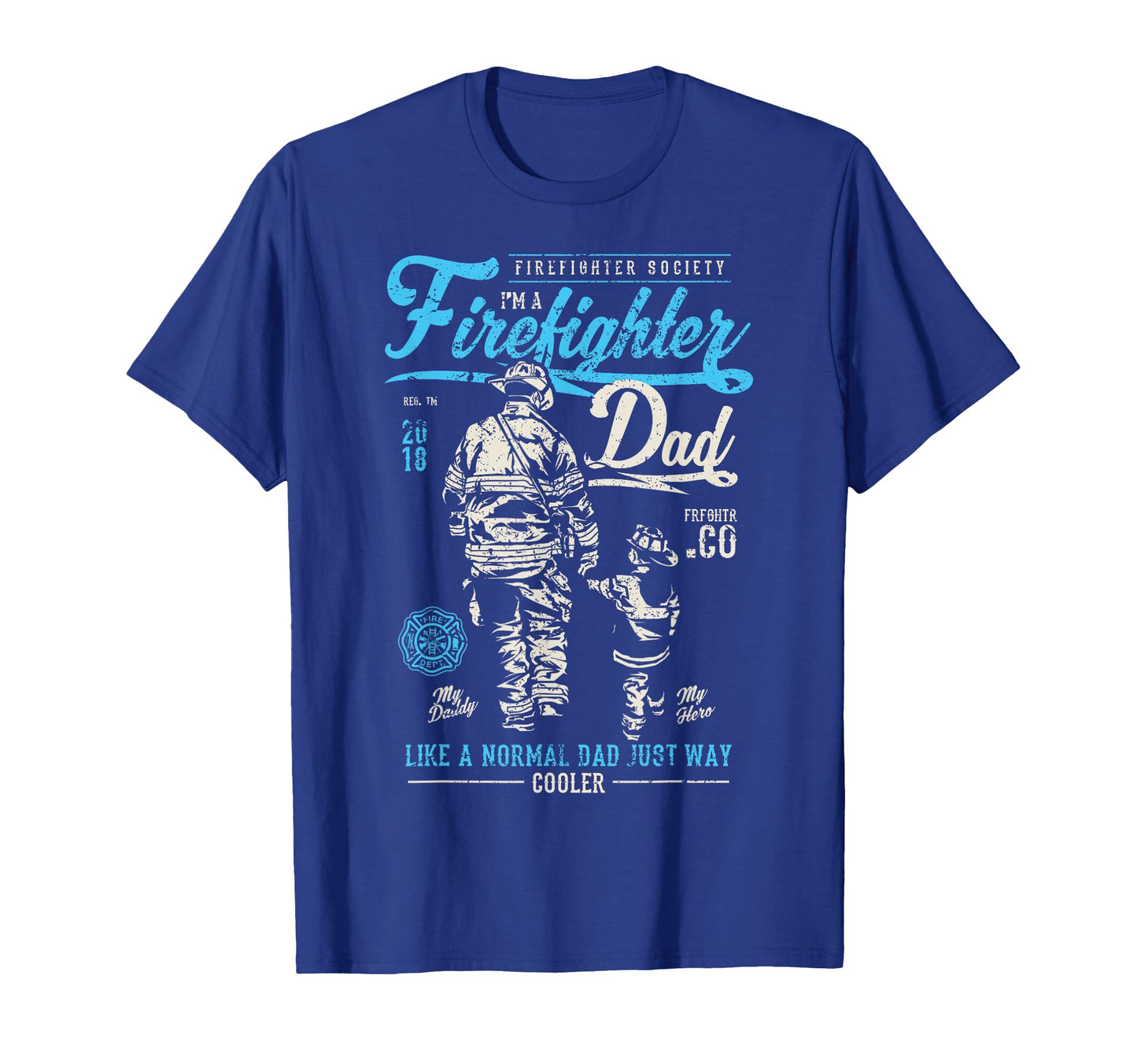 Firefighter Fathers Day Dad Gifts T-Shirt - Aesthetic Graphic Men Women - T-Shirt, Sweatshirt, Hoodie