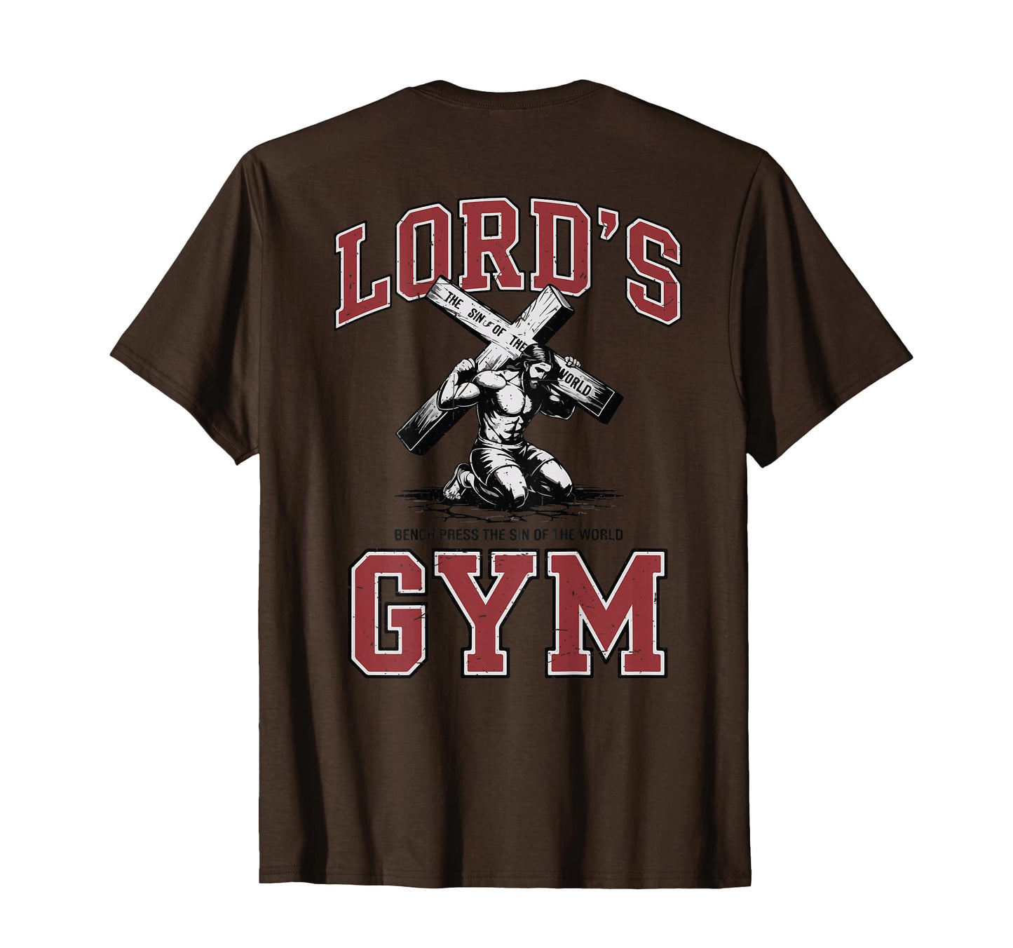 Mens Christian Workout Gym Jesus Christ T-Shirt - Graphic Print Unisex - T-Shirt, Sweatshirt, Hoodie