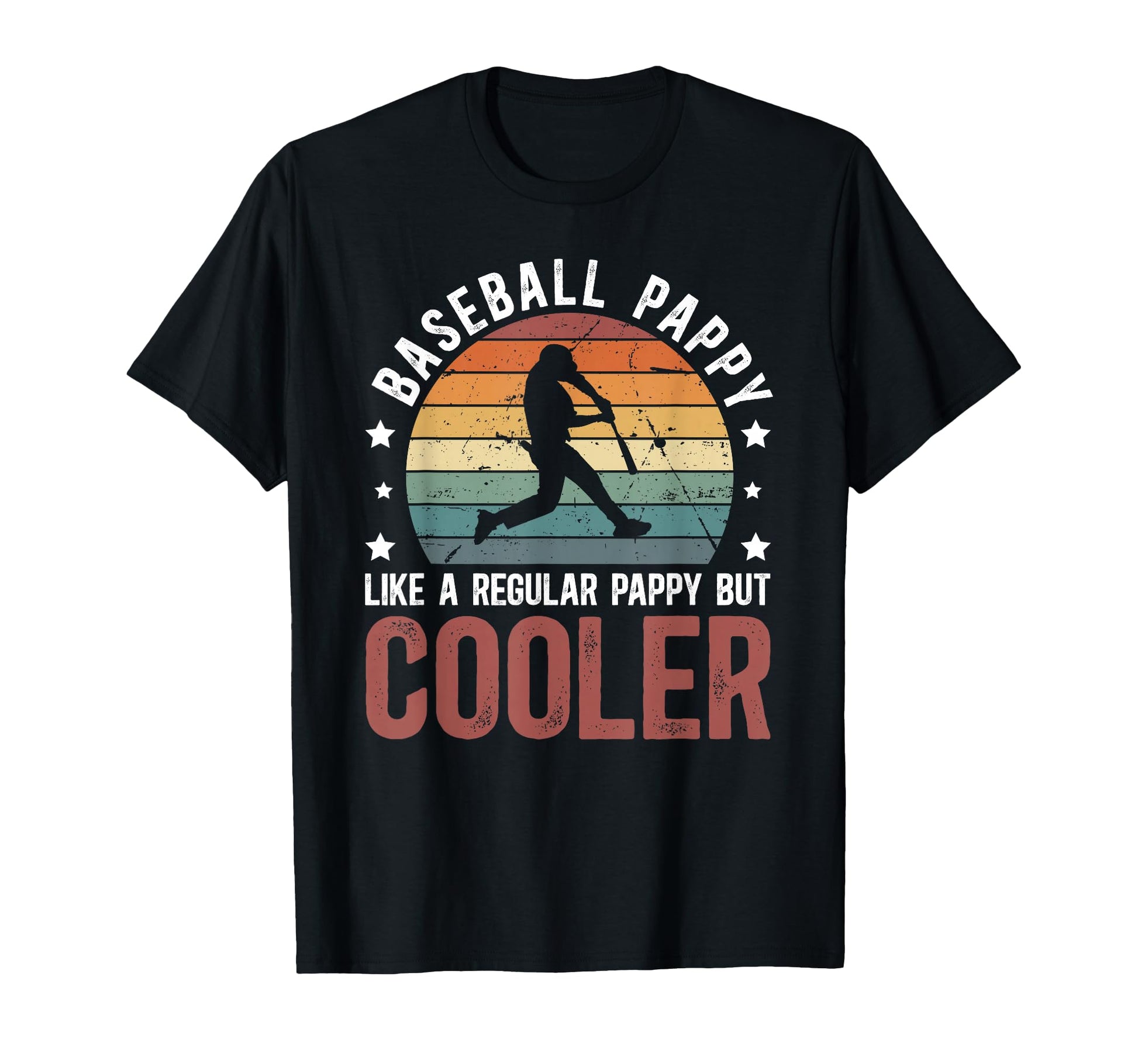 Baseball Pappy Grandpa Pappy Baseball T-Shirt - Graphic Print Men Women - T-Shirt, Sweatshirt, Hoodie