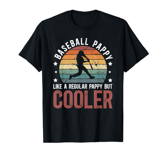 Baseball Pappy Grandpa Pappy Baseball T-Shirt - Graphic Print Men Women - T-Shirt, Sweatshirt, Hoodie