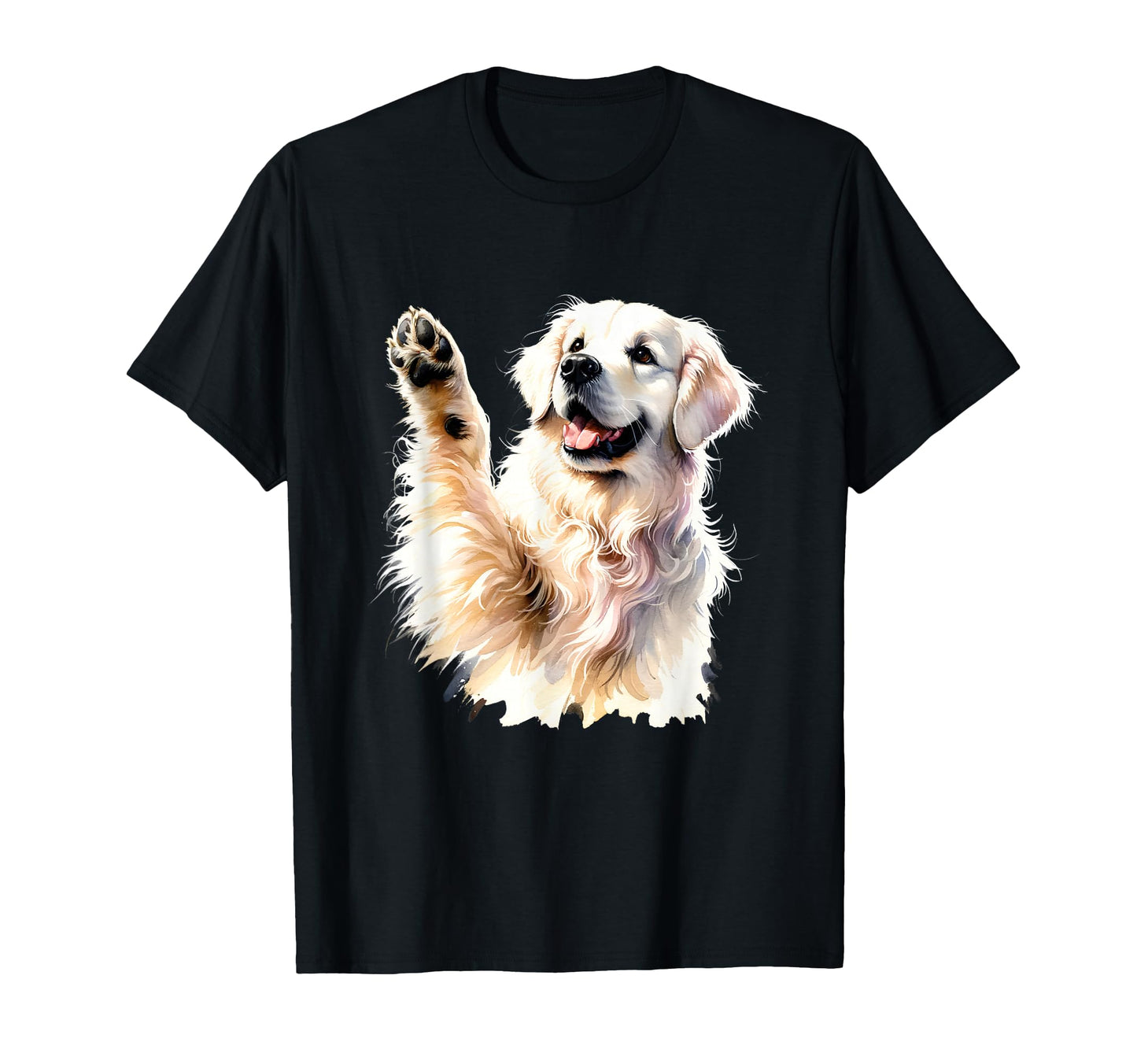 Golden Retriever Funny Dog Lover Paw T-Shirt - Novelty Apparel Unisex - T-Shirt, Sweatshirt, Hoodie