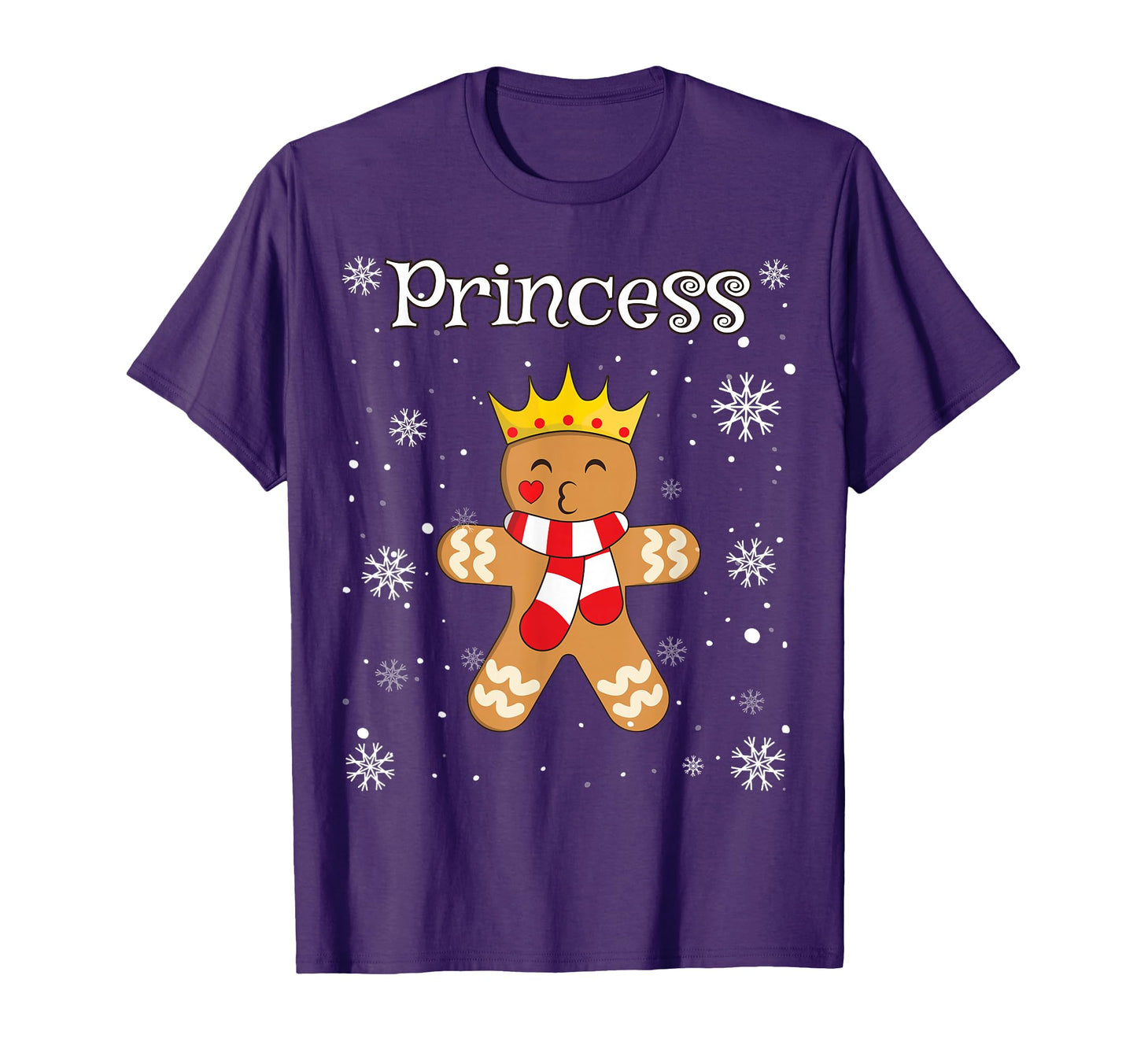 Princess Gingerbread Funny Matching T-Shirt - Graphic Print Men Women - T-Shirt, Sweatshirt, Hoodie