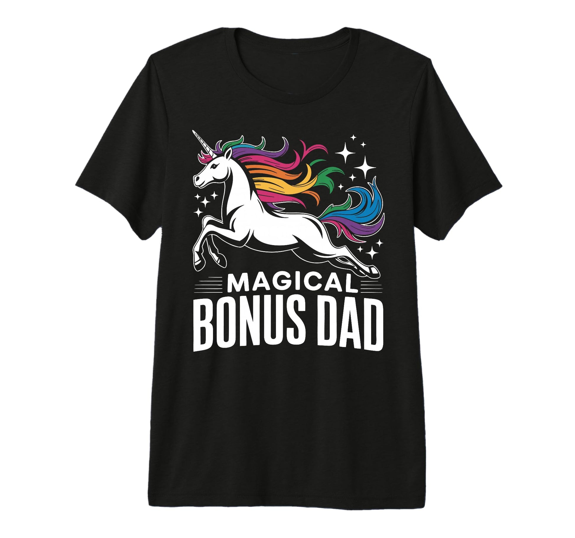 Bonus Dad Step Parent Stepfather T-Shirt - Casual Everyday Wear for Adults - T-Shirt, Sweatshirt, Hoodie