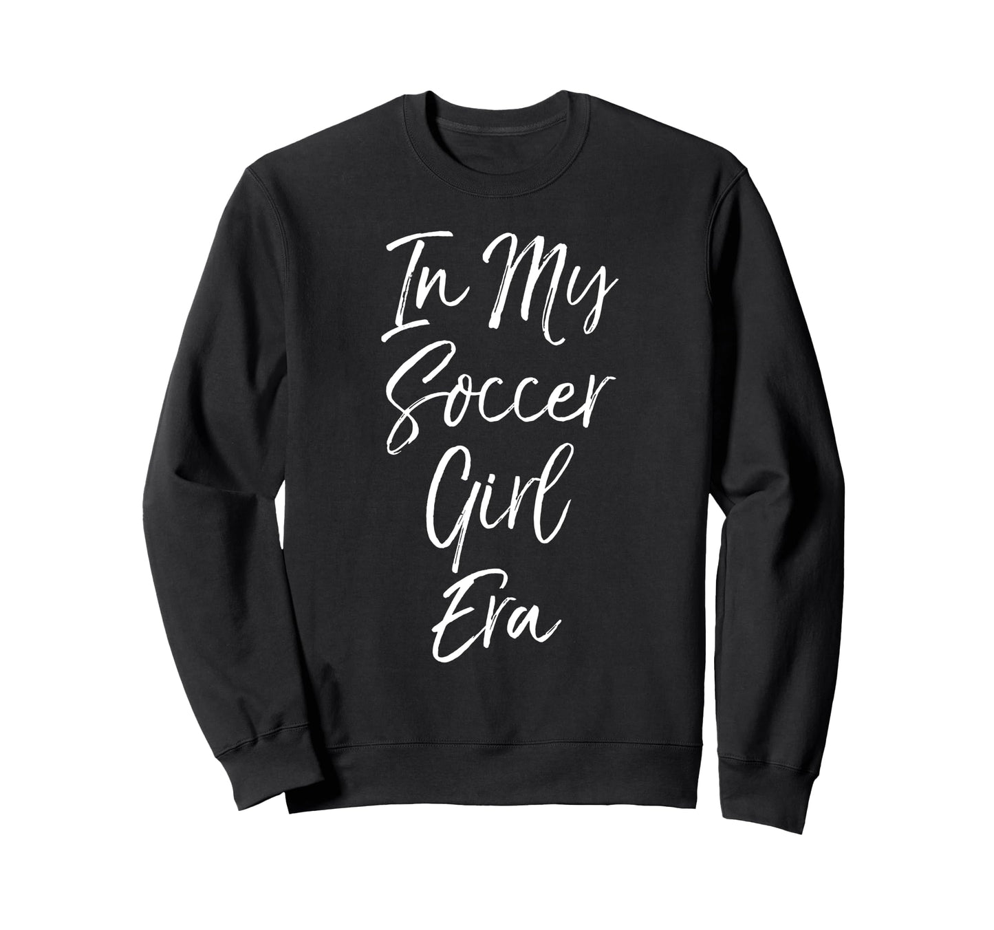 Trendy Soccer My Soccer Era Sweatshirt - Minimalist Print for Adults - T-Shirt, Sweatshirt, Hoodie
