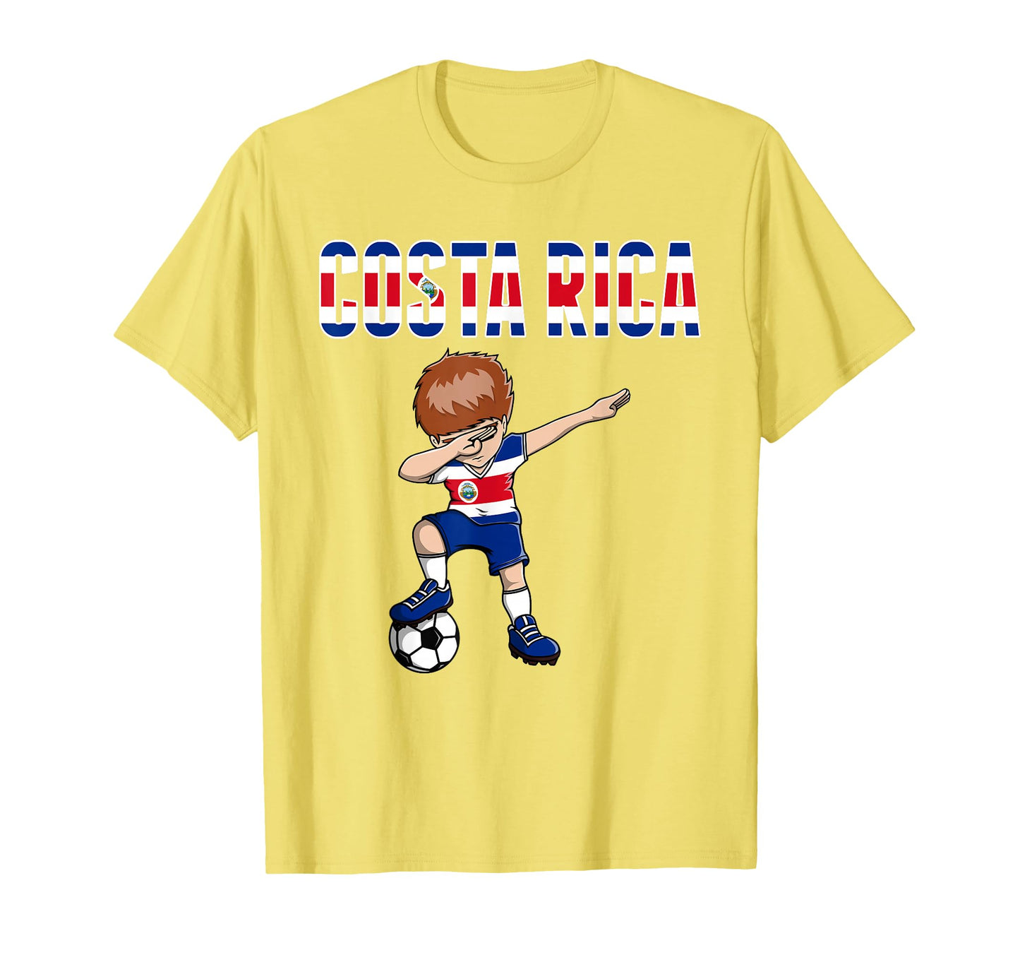 Dabbing Soccer Costa Rica Soccer T-Shirt - Aesthetic Graphic Men Women - T-Shirt, Sweatshirt, Hoodie