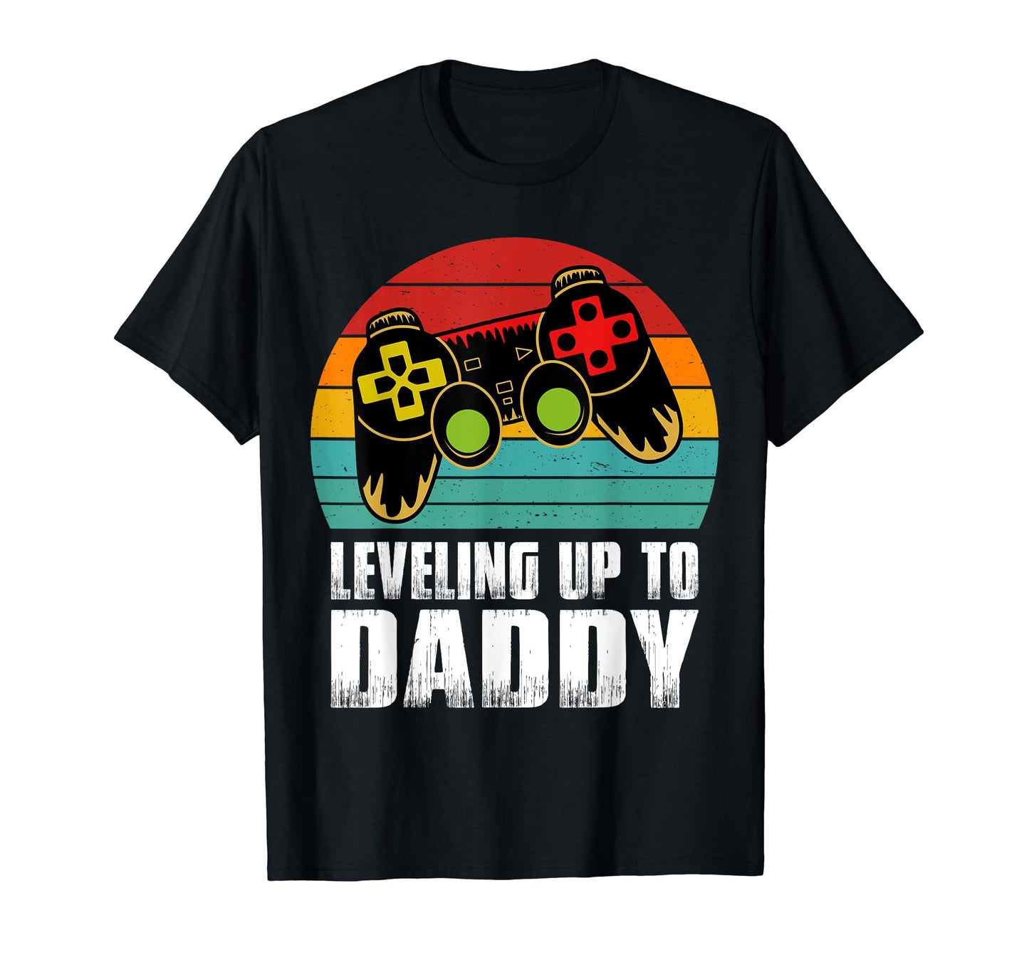 Leveling Up To Daddy Promoted To T-Shirt - Aesthetic Graphic for Adults - T-Shirt, Sweatshirt, Hoodie