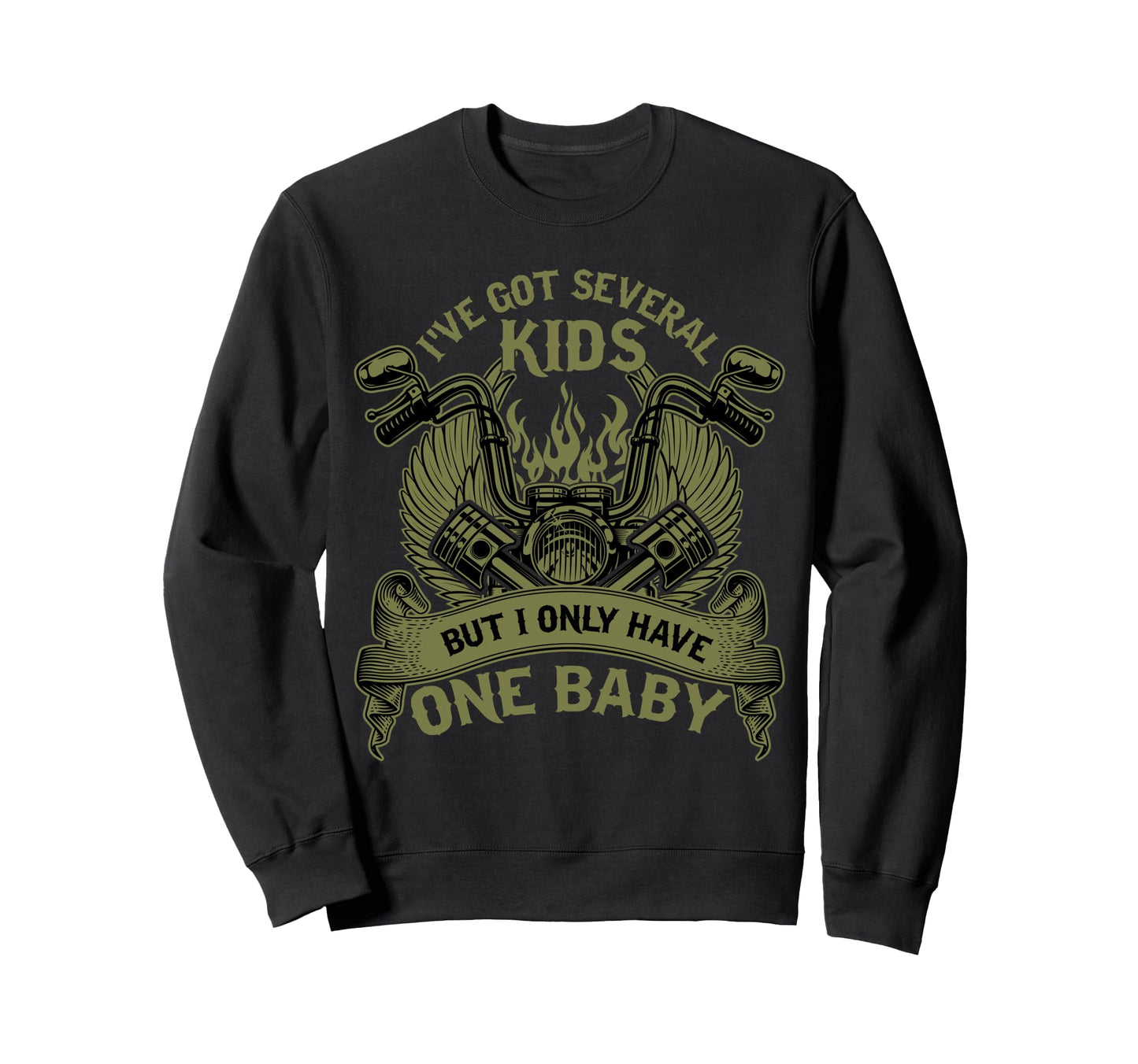 Funny Biker Shirts Gifts Sweatshirt - Minimalist Print for Adults - T-Shirt, Sweatshirt, Hoodie