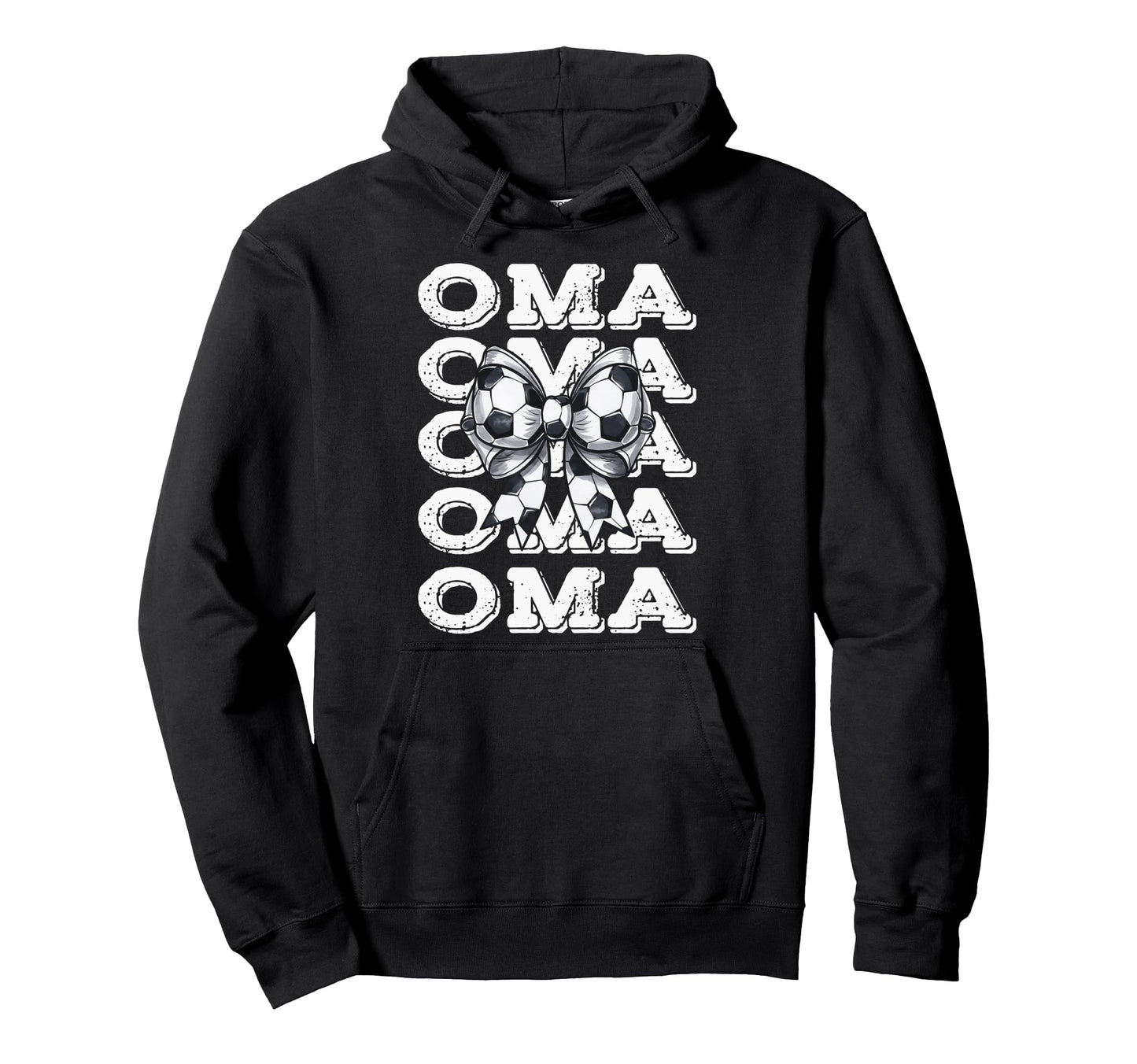 Coquette Soccer Oma Matching Family Hoodie - Aesthetic Graphic for Adults - T-Shirt, Sweatshirt, Hoodie